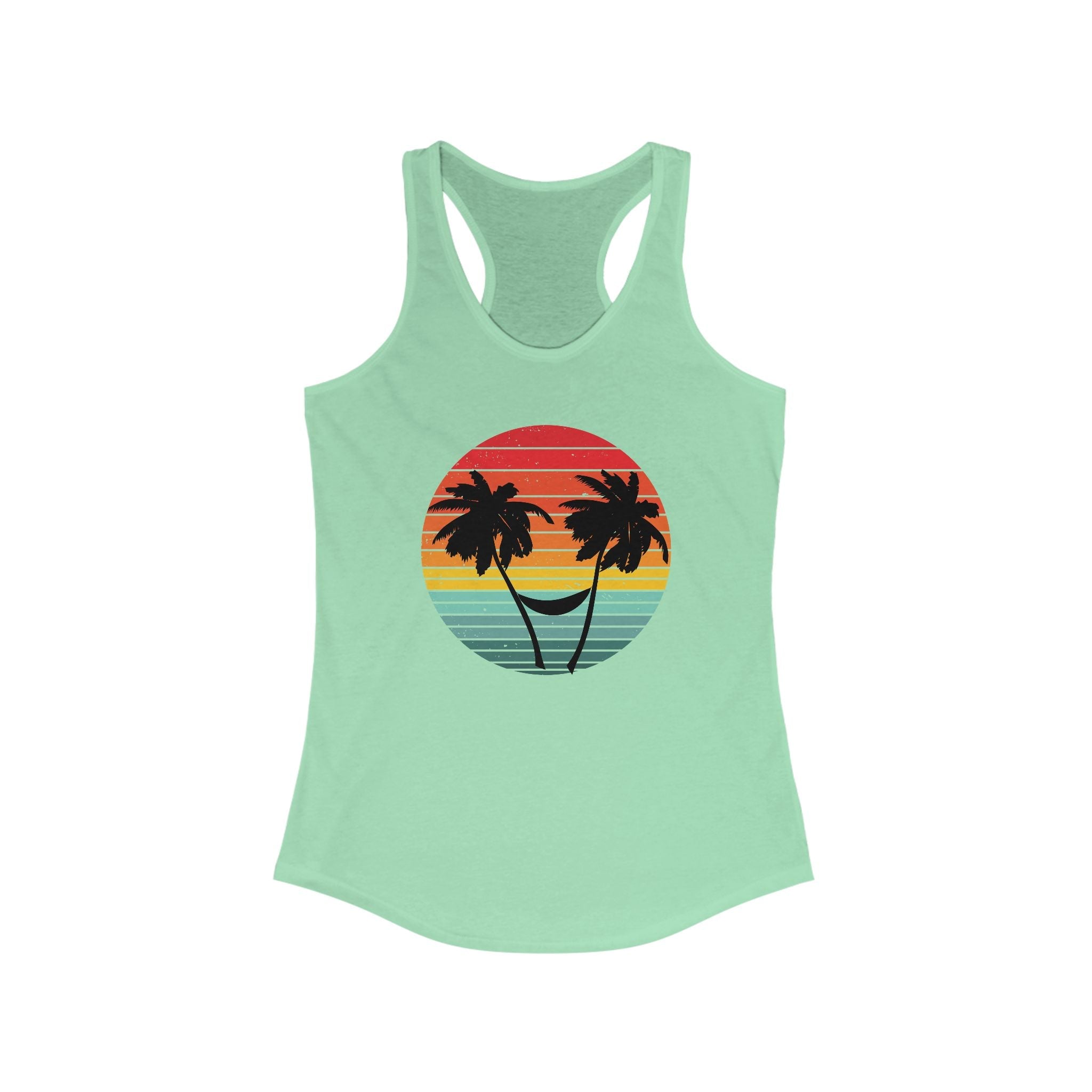 Sunset Vibes tank, Salty Beach , Retro Sunset, Beach Vibes by PopCultureByDesign36