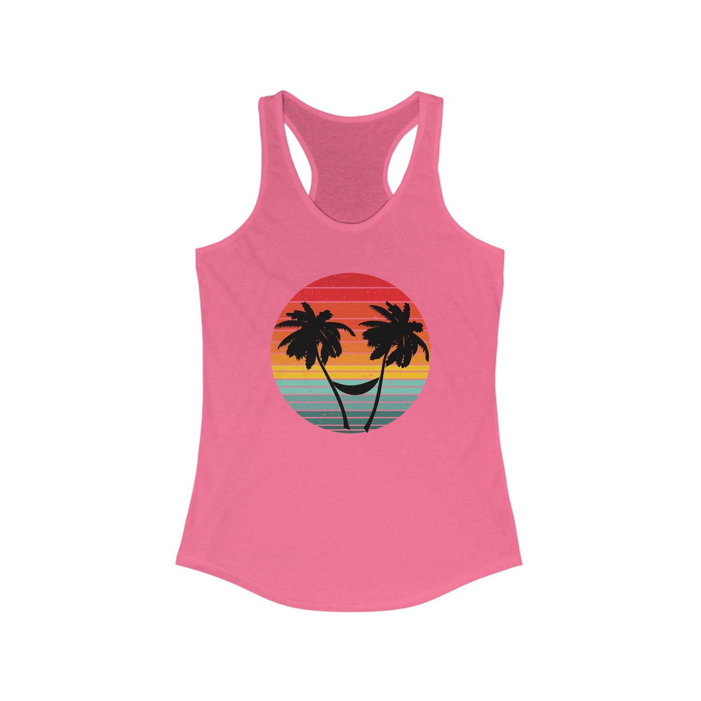 Sunset Vibes tank, Salty Beach , Retro Sunset, Beach Vibes - Popbydesign