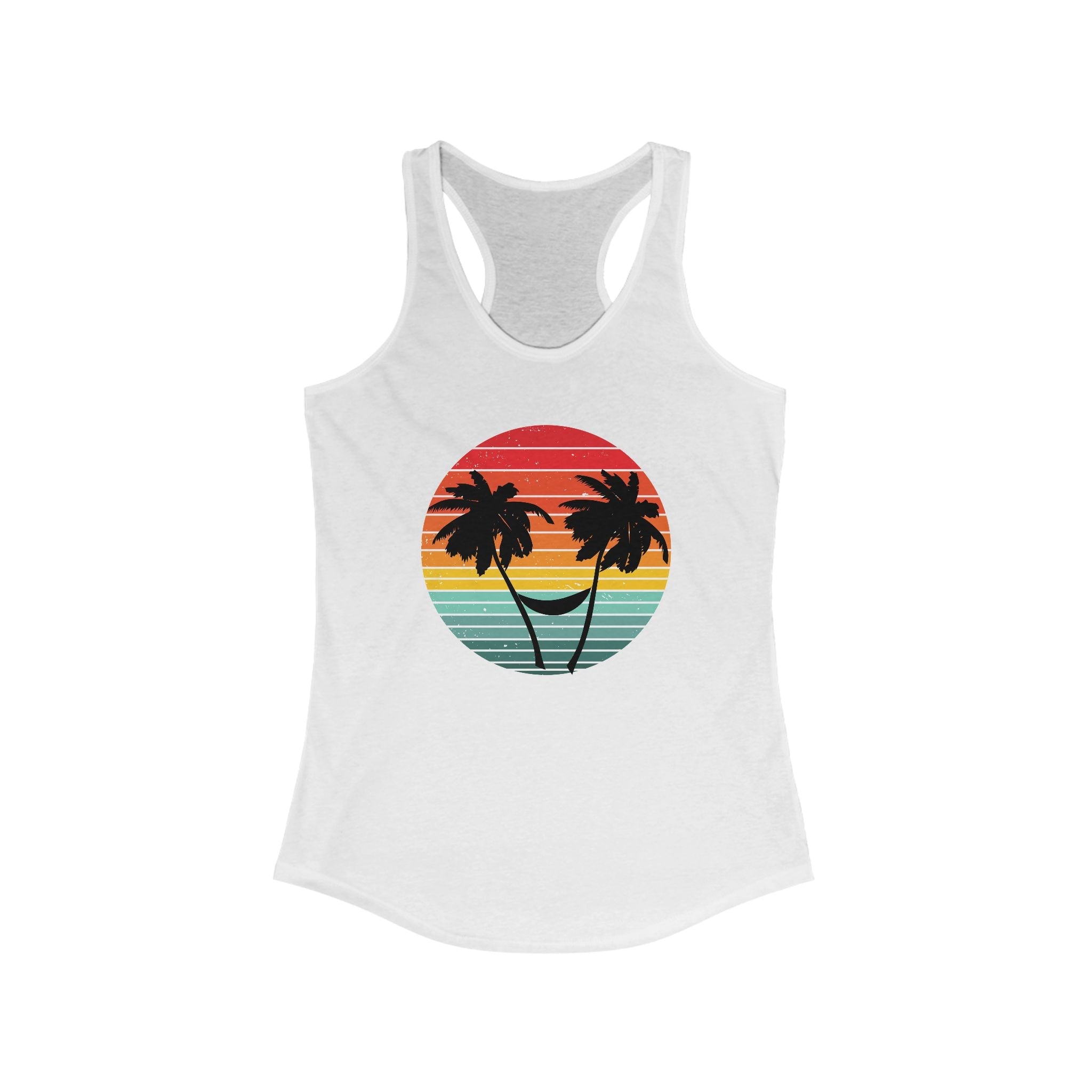 Sunset Vibes tank, Salty Beach , Retro Sunset, Beach Vibes by PopCultureByDesign36