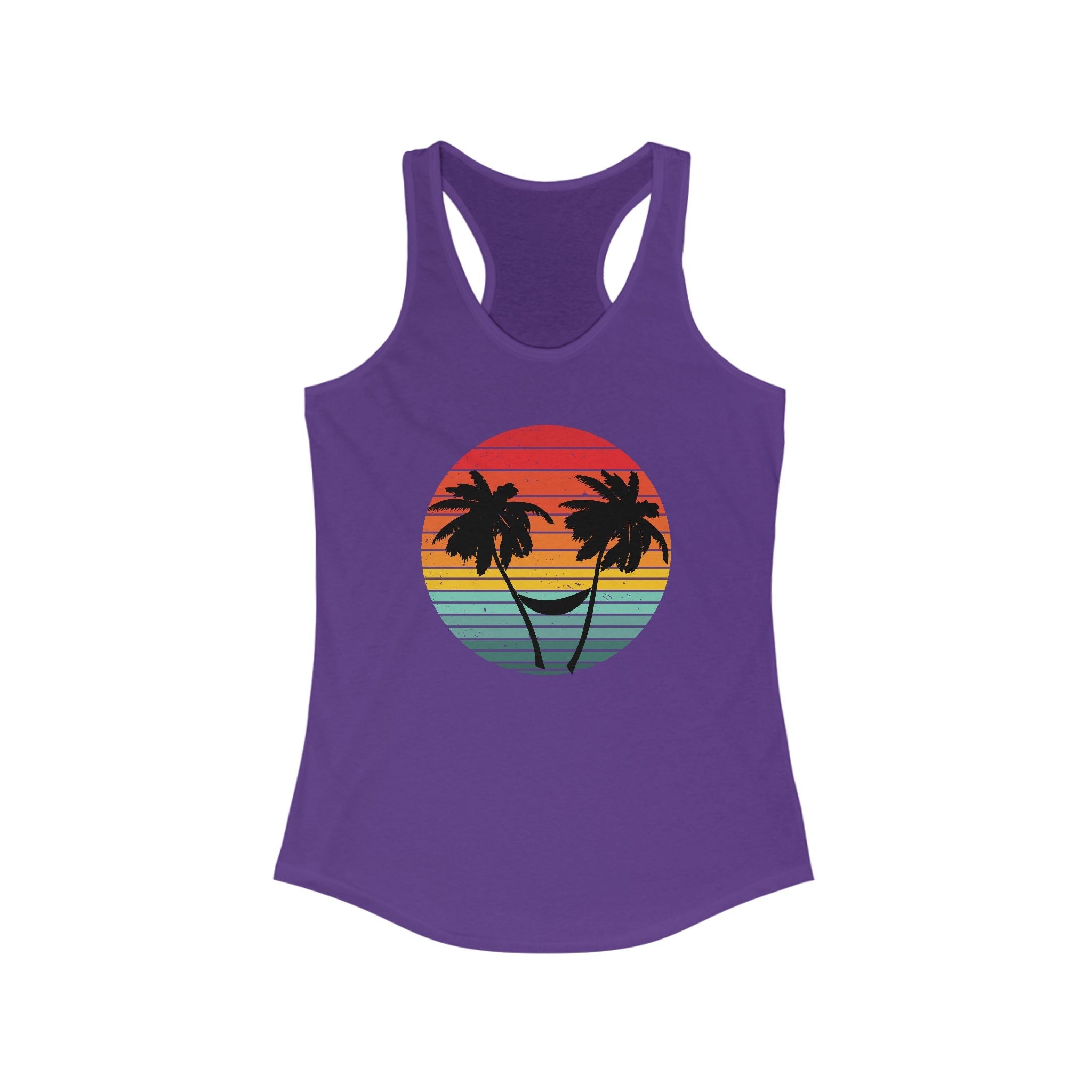 Sunset Vibes tank, Salty Beach , Retro Sunset, Beach Vibes by PopCultureByDesign36