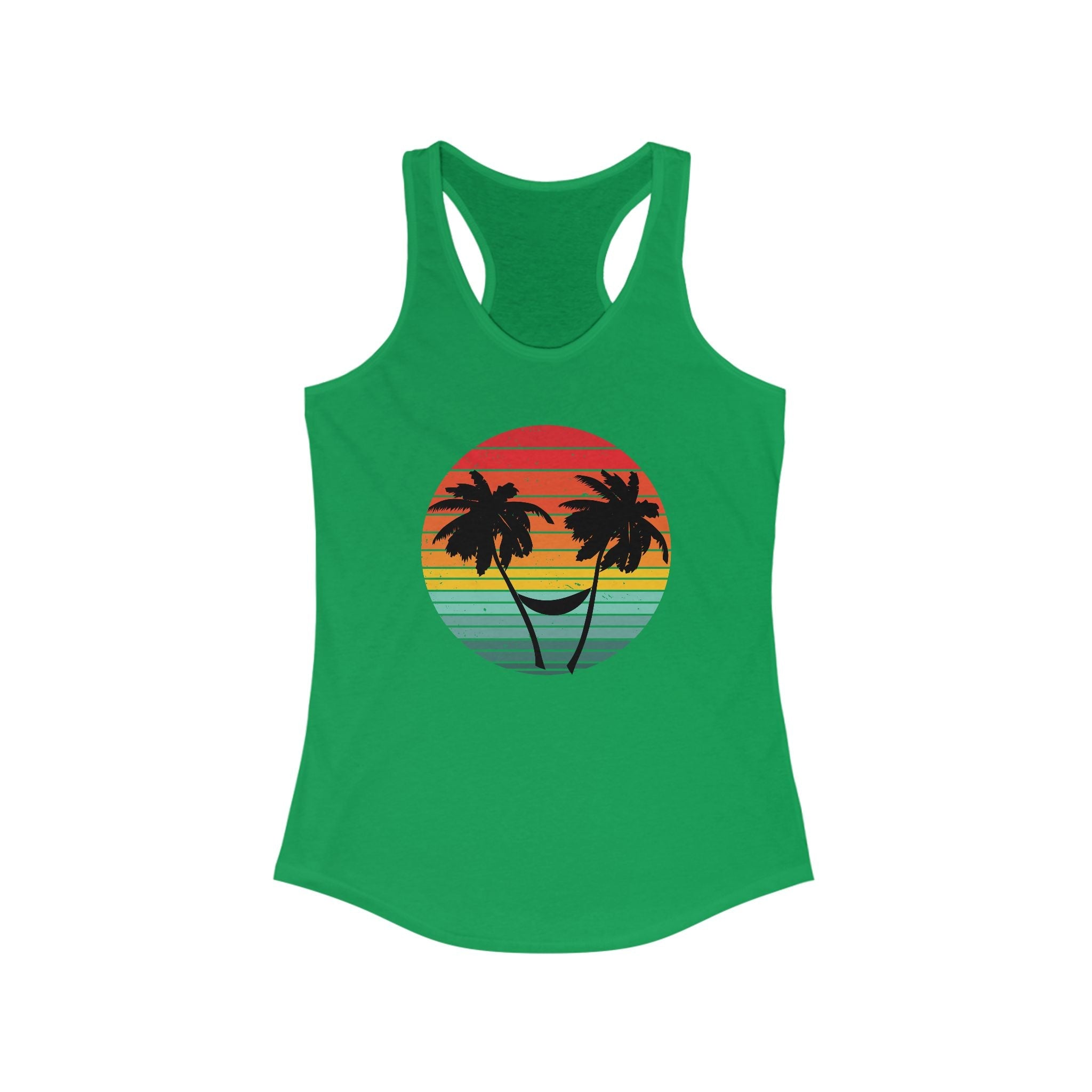 Sunset Vibes tank, Salty Beach , Retro Sunset, Beach Vibes by PopCultureByDesign36