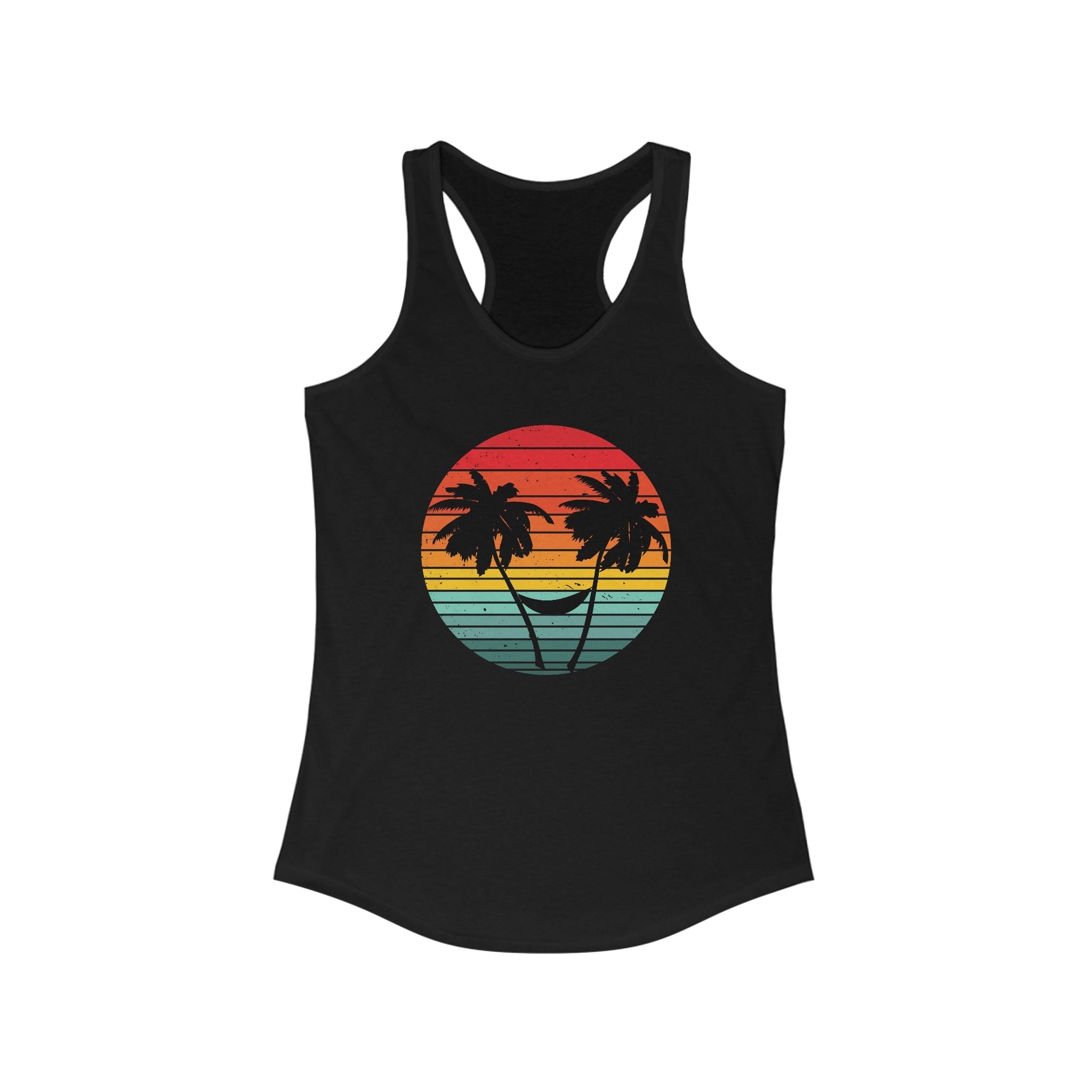 Sunset Vibes tank, Salty Beach , Retro Sunset, Beach Vibes by PopCultureByDesign36