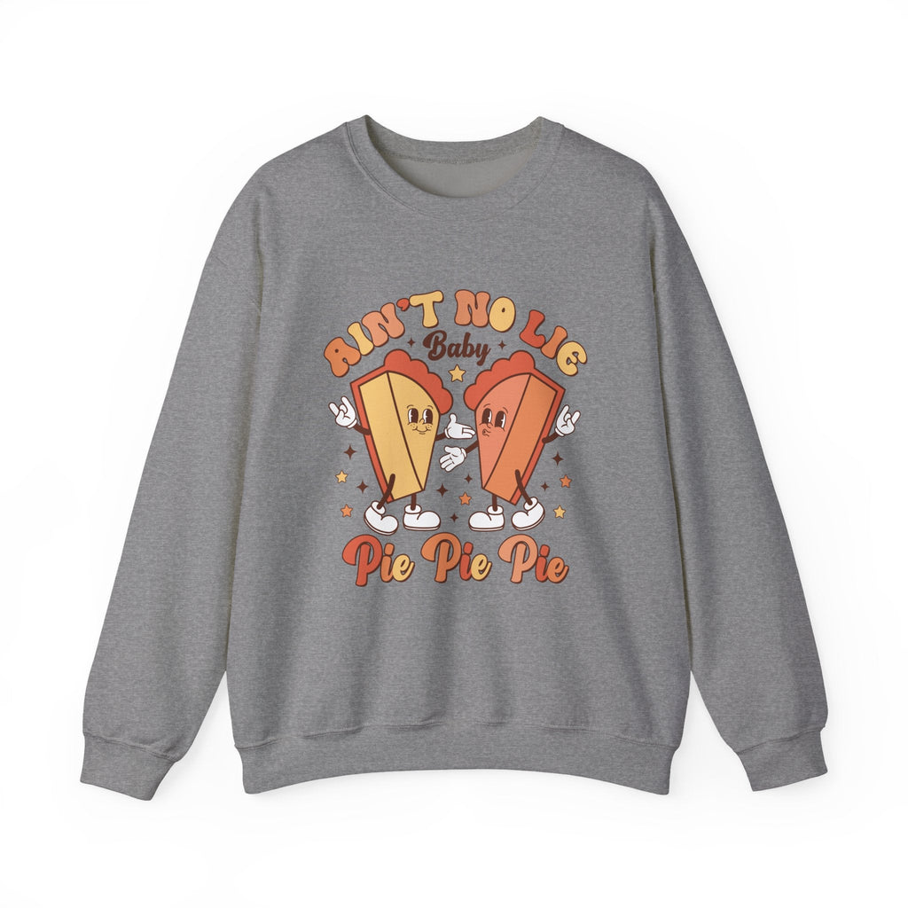 Thanksgiving Pie Sweatshirt,Thanksgiving Humor, Pumpkin Pie Sweatshirt by PopCultureByDesign36