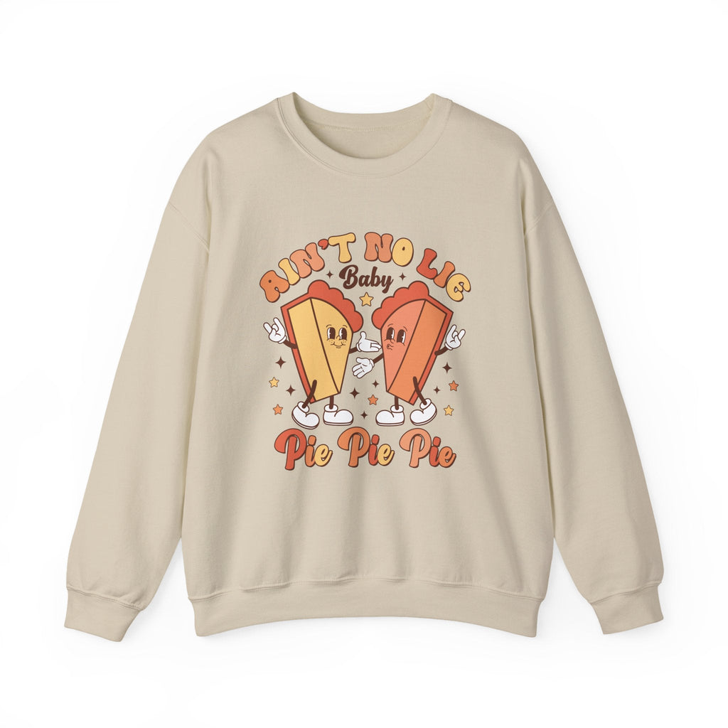 Thanksgiving Pie Sweatshirt,Thanksgiving Humor, Pumpkin Pie Sweatshirt by PopCultureByDesign36