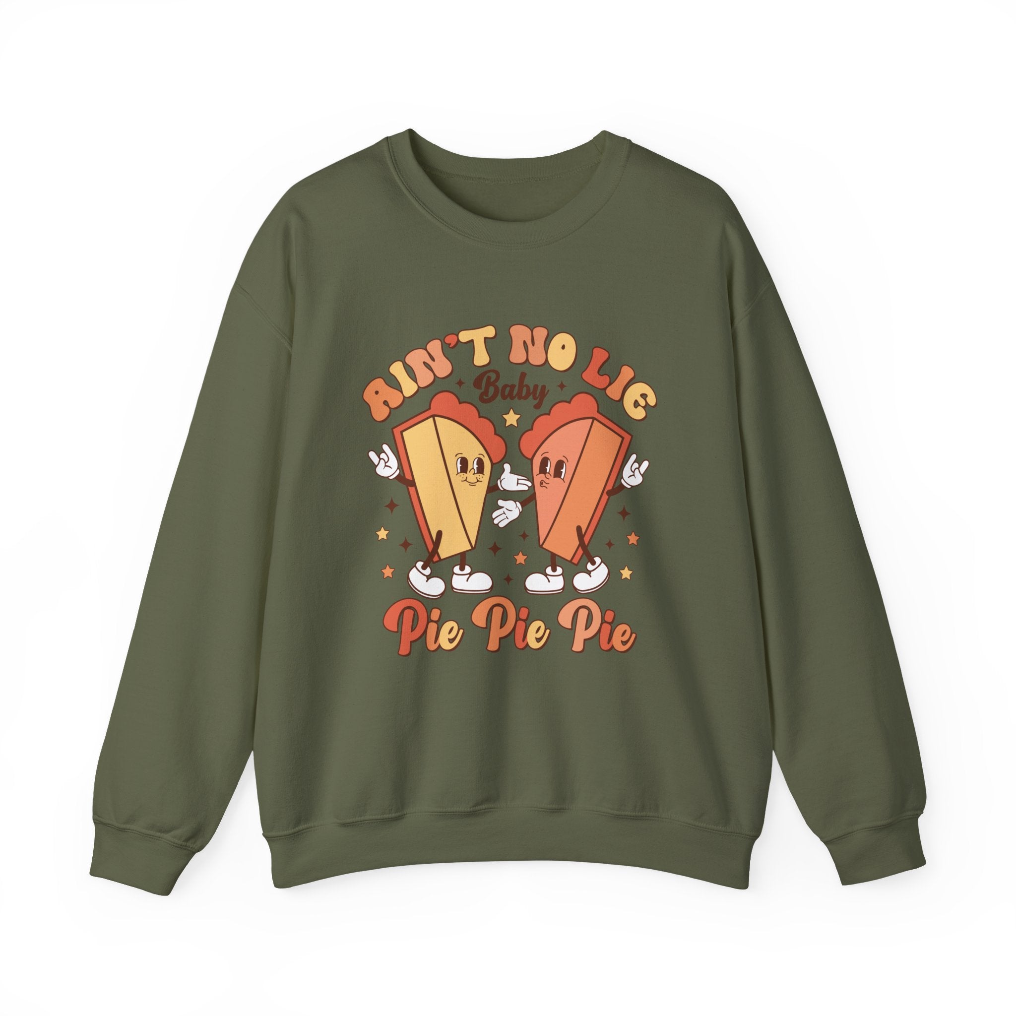 Thanksgiving Pie Sweatshirt,Thanksgiving Humor, Pumpkin Pie Sweatshirt by PopCultureByDesign36