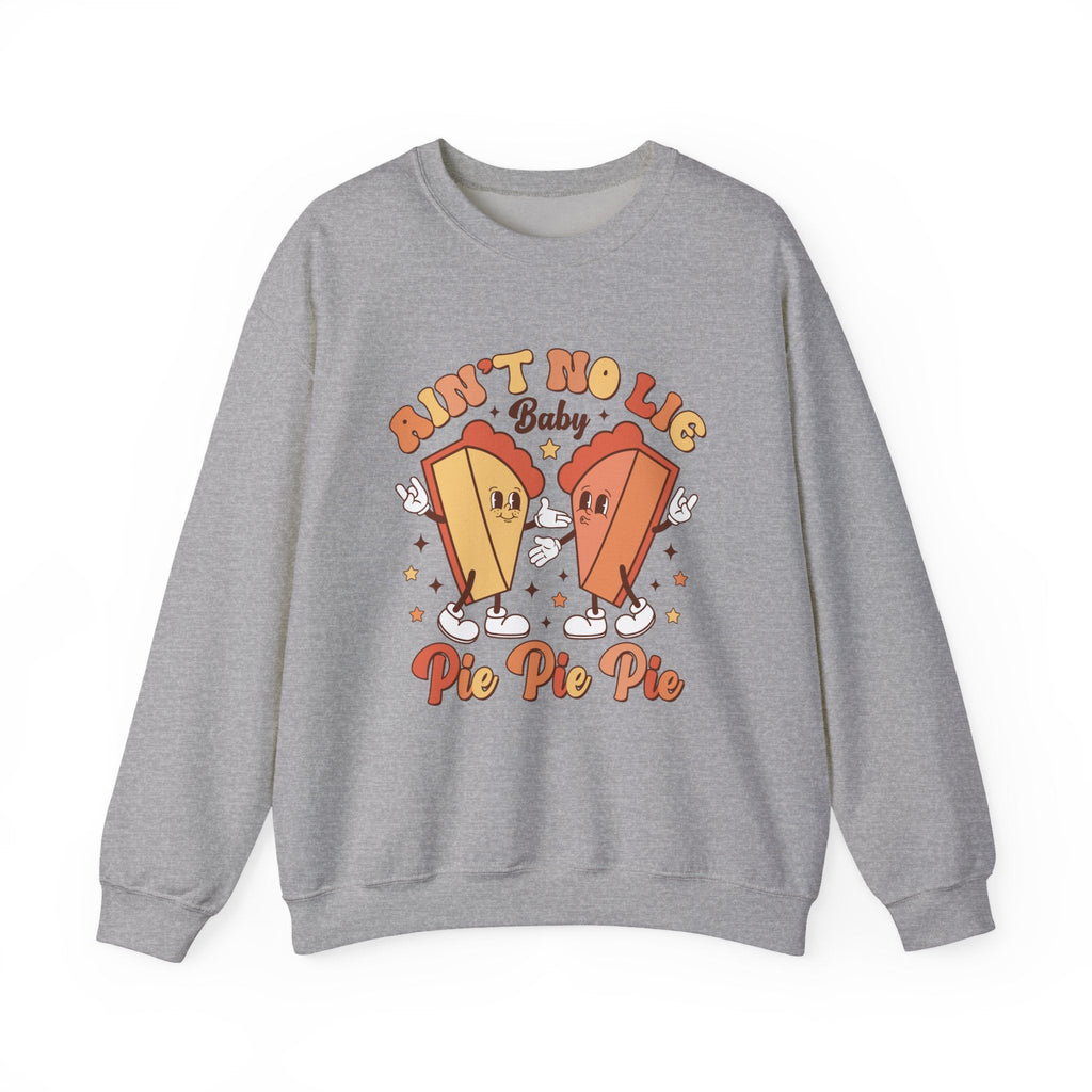 Thanksgiving Pie Sweatshirt,Thanksgiving Humor, Pumpkin Pie Sweatshirt by PopCultureByDesign36