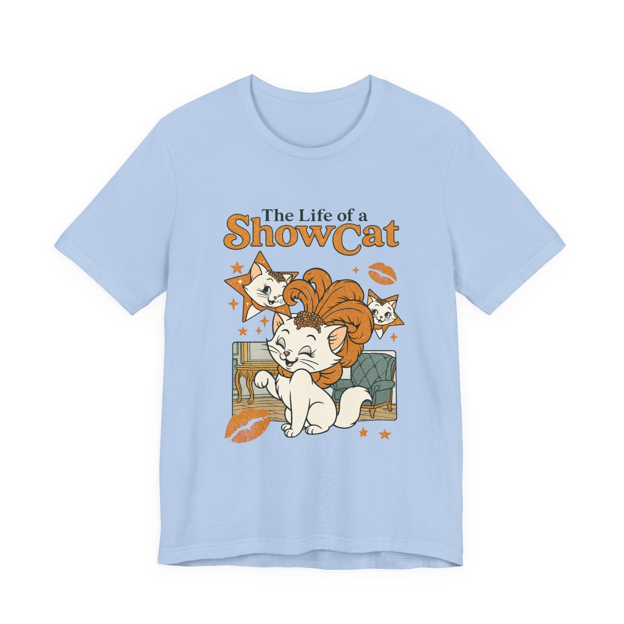 The Life of A ShowCat Shirt, Showgirl Shirt, Cat Tee by Printify