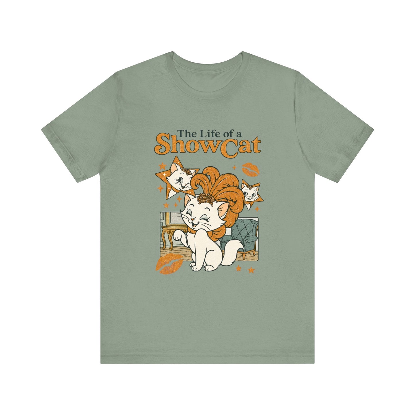 The Life of A ShowCat Shirt, Showgirl Shirt, Cat Tee - Popbydesign