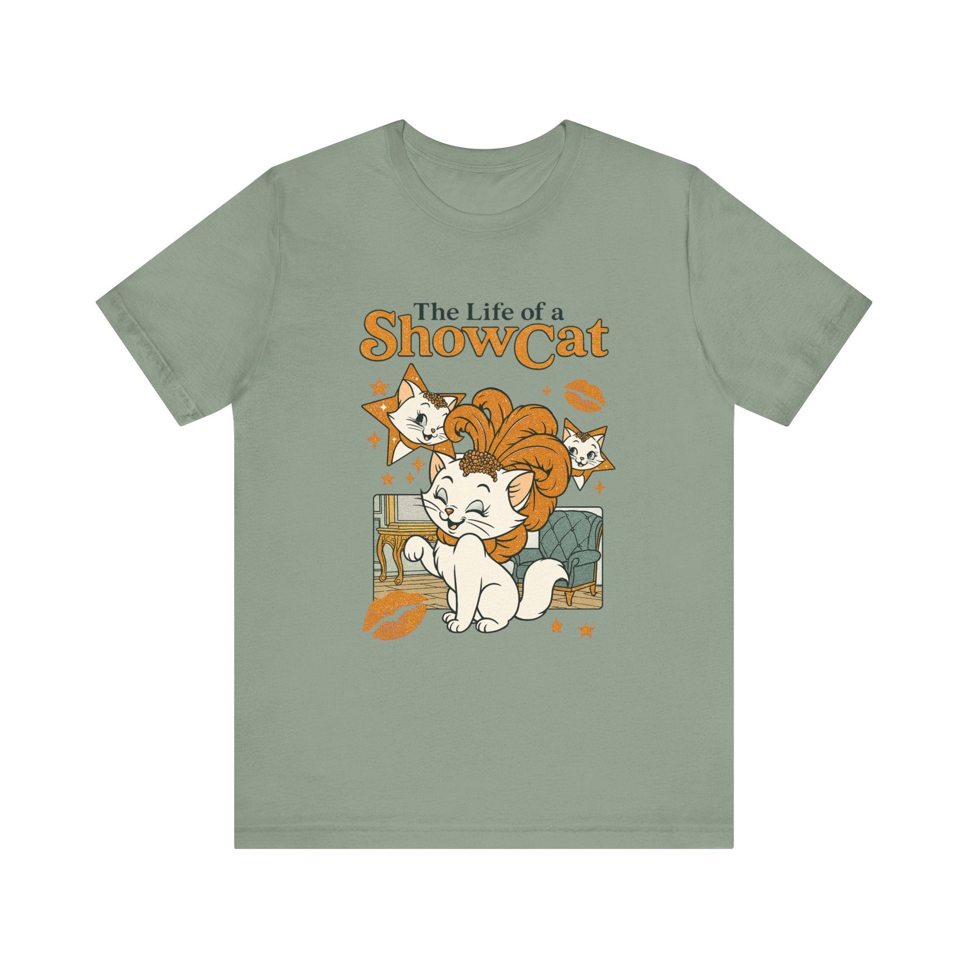 The Life of A ShowCat Shirt, Showgirl Shirt, Cat Tee - Popbydesign