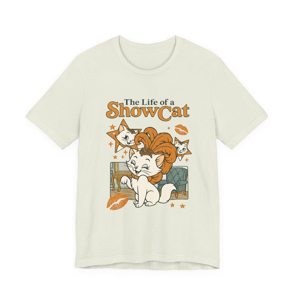 The Life of A ShowCat Shirt, Showgirl Shirt, Cat Tee by Printify