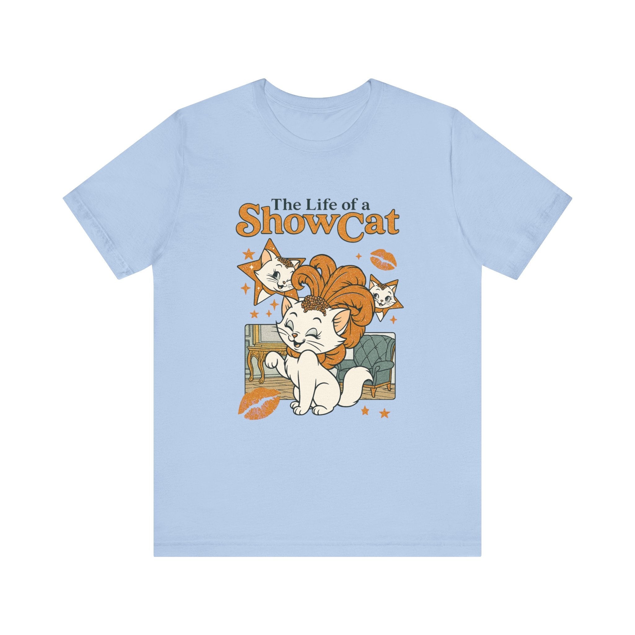 The Life of A ShowCat Shirt, Showgirl Shirt, Cat Tee by Printify