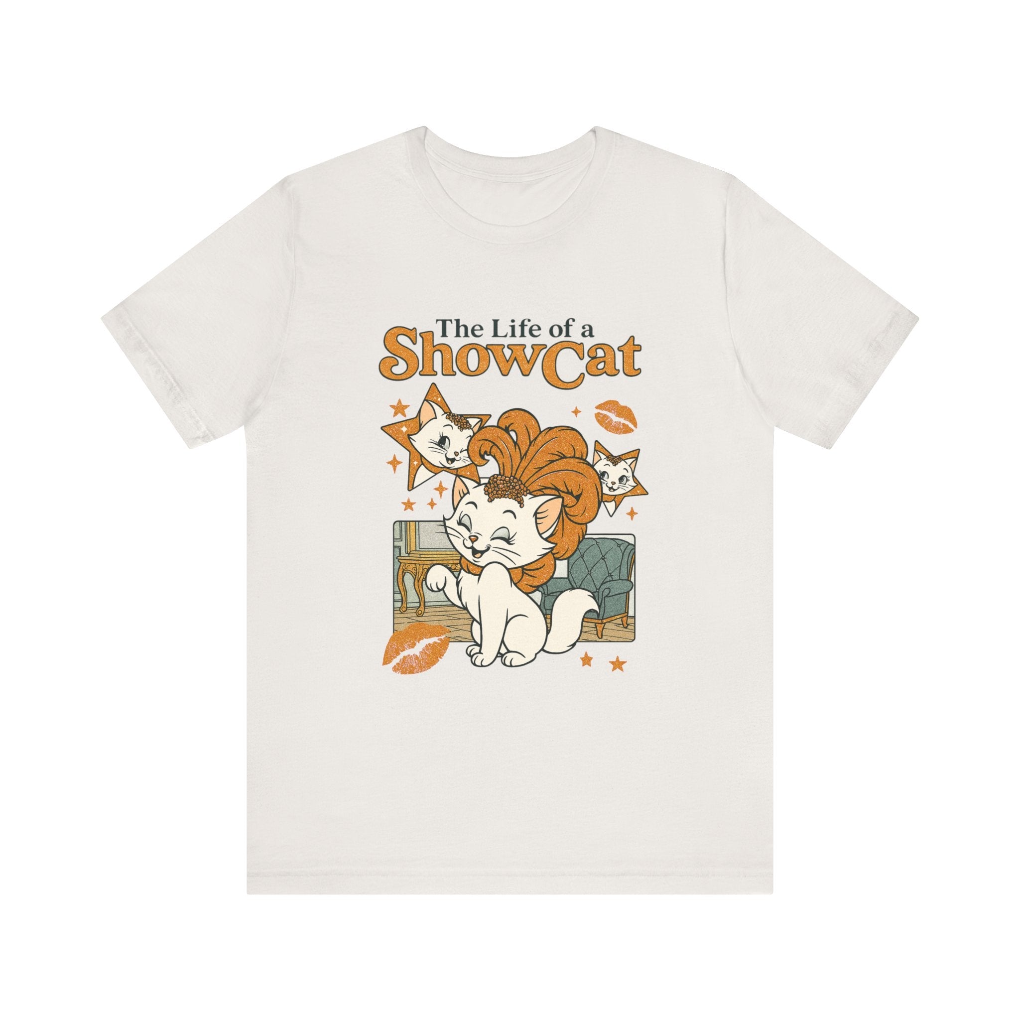 The Life of A ShowCat Shirt, Showgirl Shirt, Cat Tee by Printify