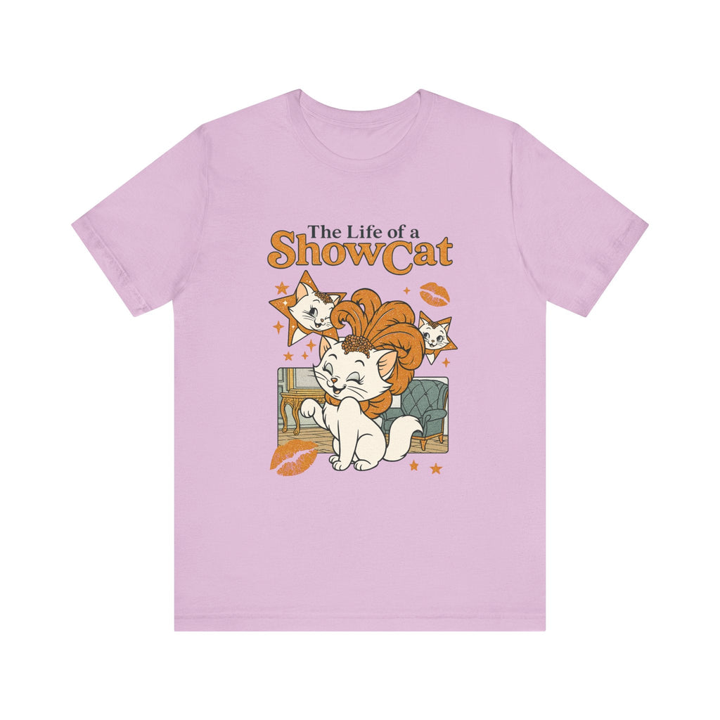 The Life of A ShowCat Shirt, Showgirl Shirt, Cat Tee by Printify