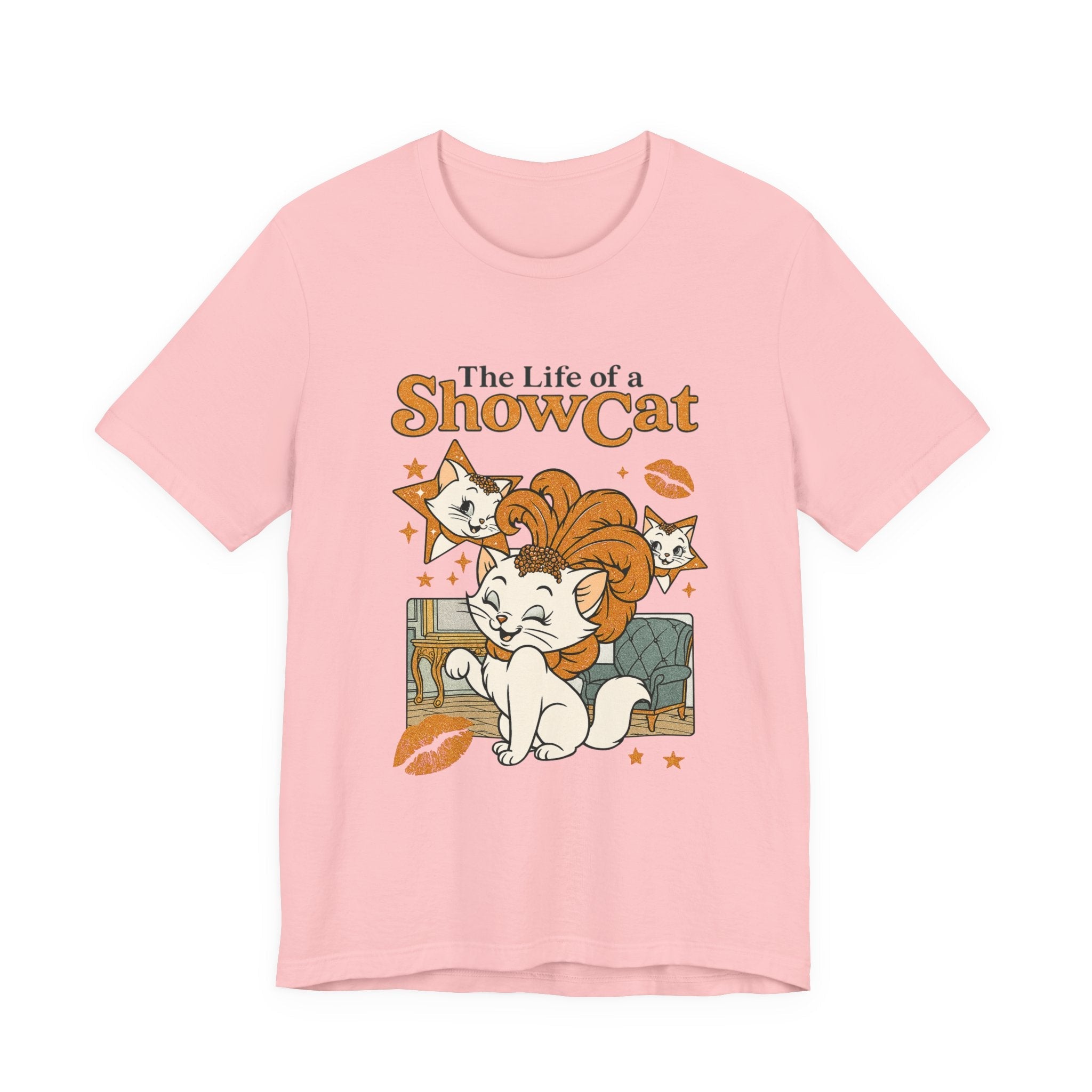 The Life of A ShowCat Shirt, Showgirl Shirt, Cat Tee by Printify