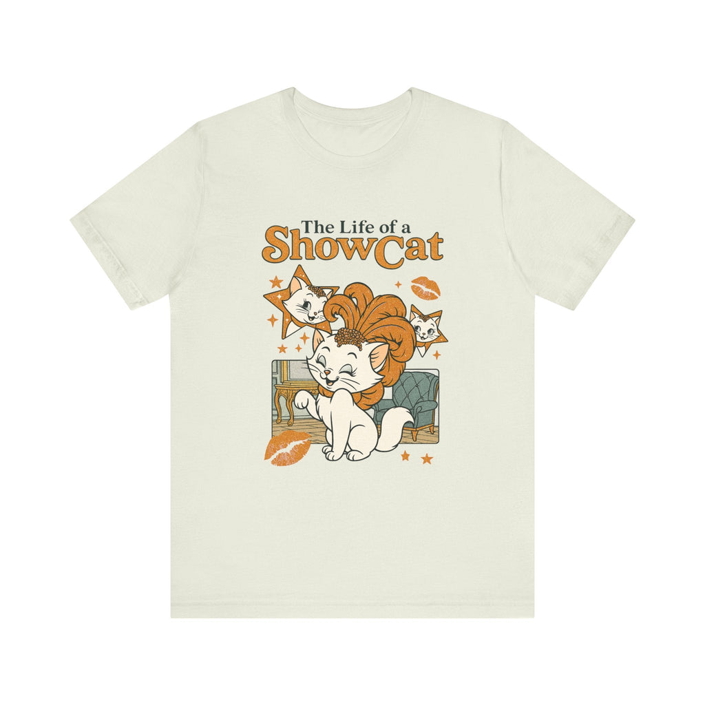 The Life of A ShowCat Shirt, Showgirl Shirt, Cat Tee by Printify