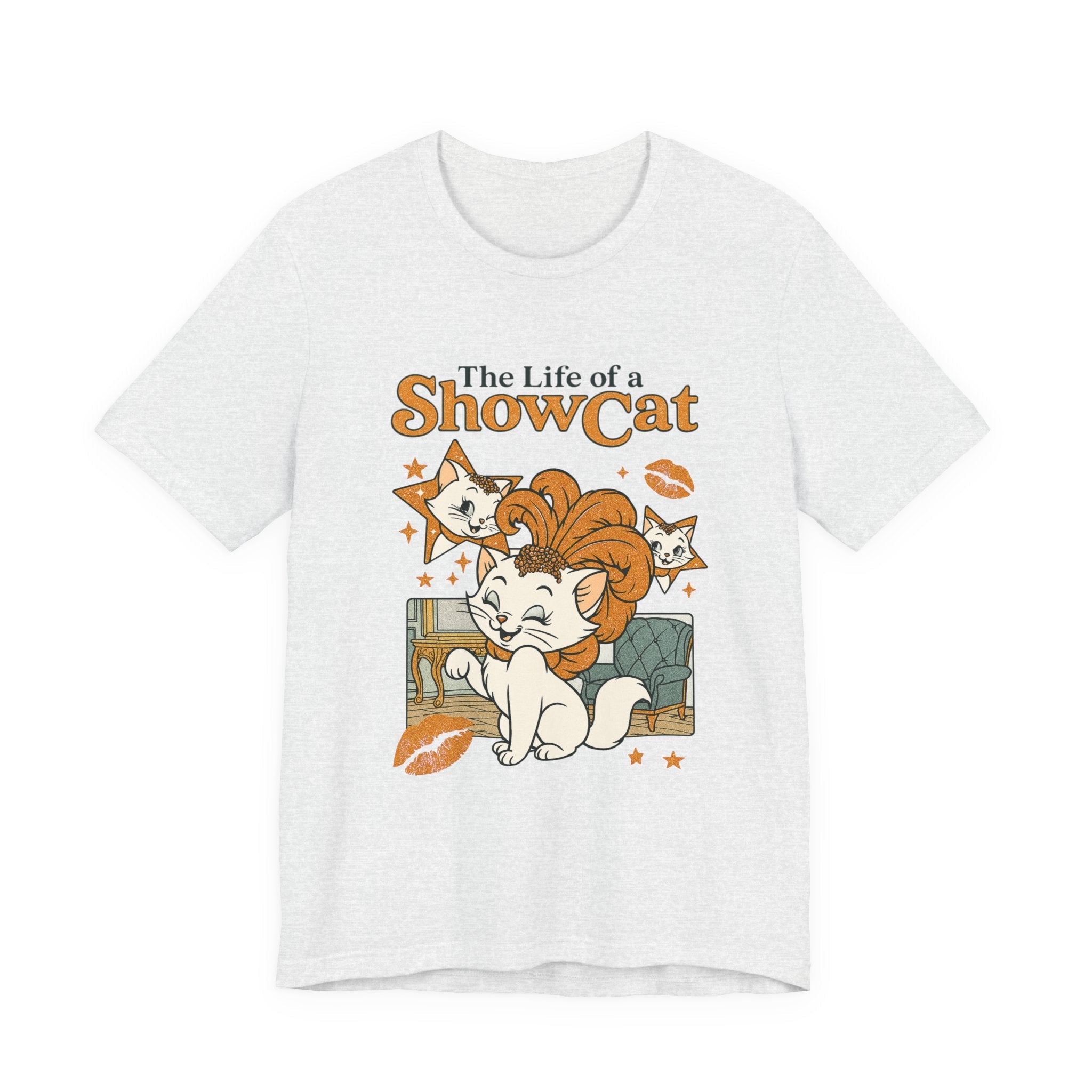 The Life of A ShowCat Shirt, Showgirl Shirt, Cat Tee by Printify