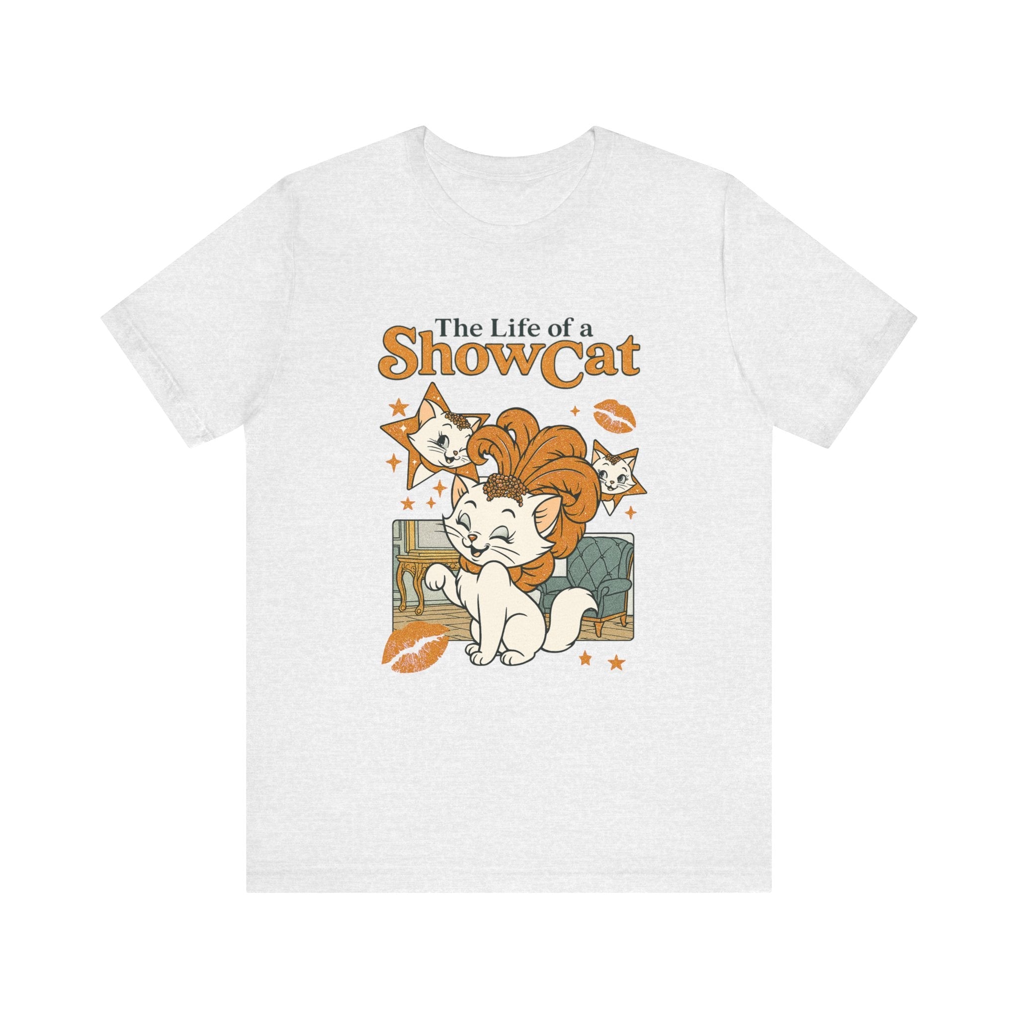 The Life of A ShowCat Shirt, Showgirl Shirt, Cat Tee by Printify