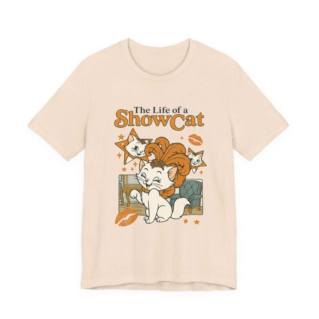 The Life of A ShowCat Shirt, Showgirl Shirt, Cat Tee by Printify