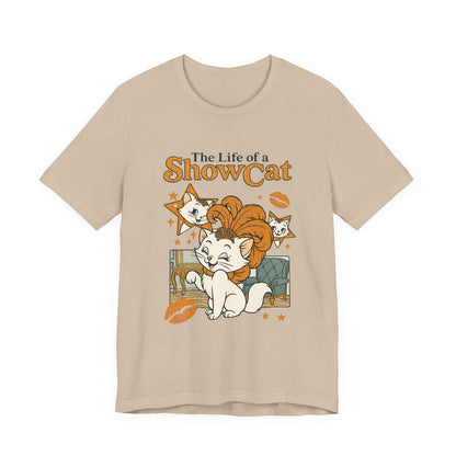 The Life of A ShowCat Shirt, Showgirl Shirt, Cat Tee - Popbydesign