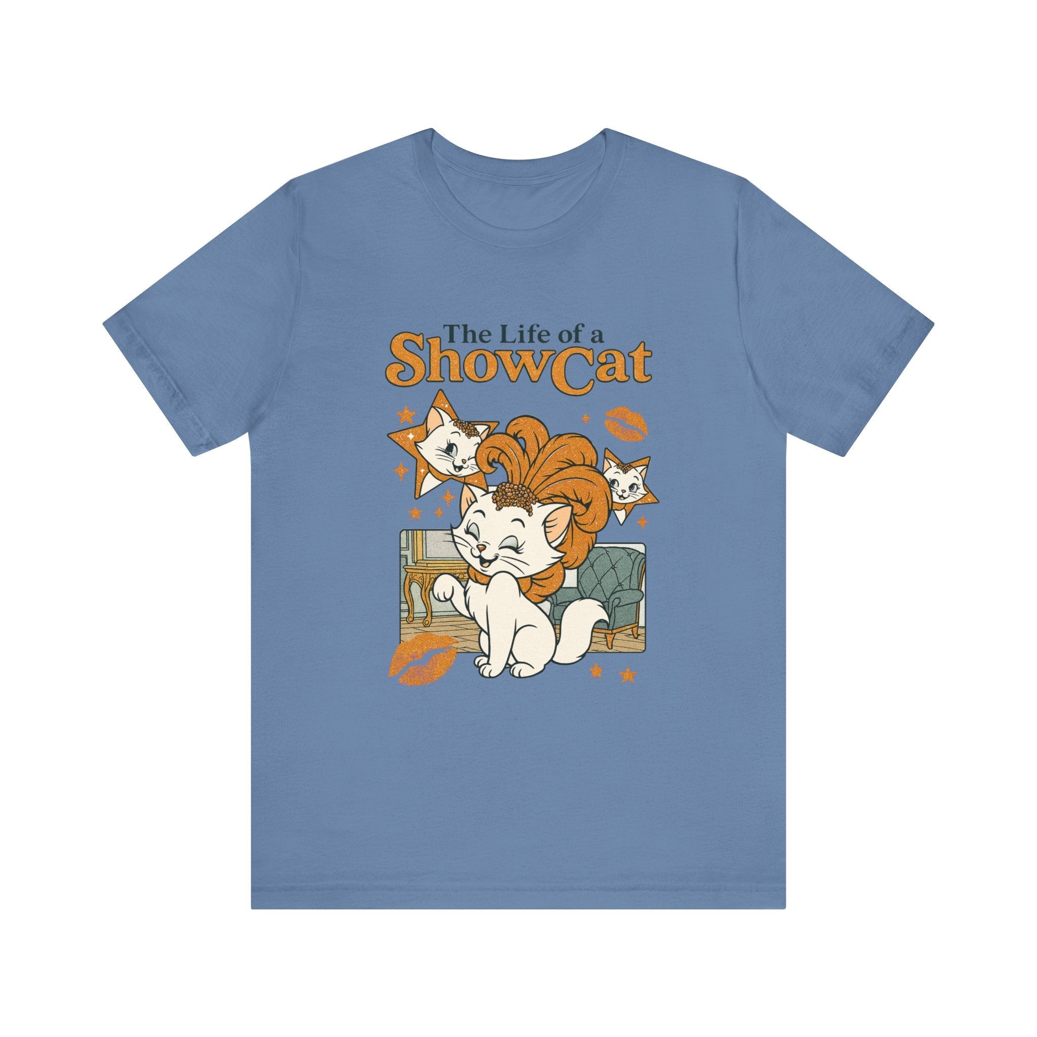 The Life of A ShowCat Shirt, Showgirl Shirt, Cat Tee by Printify
