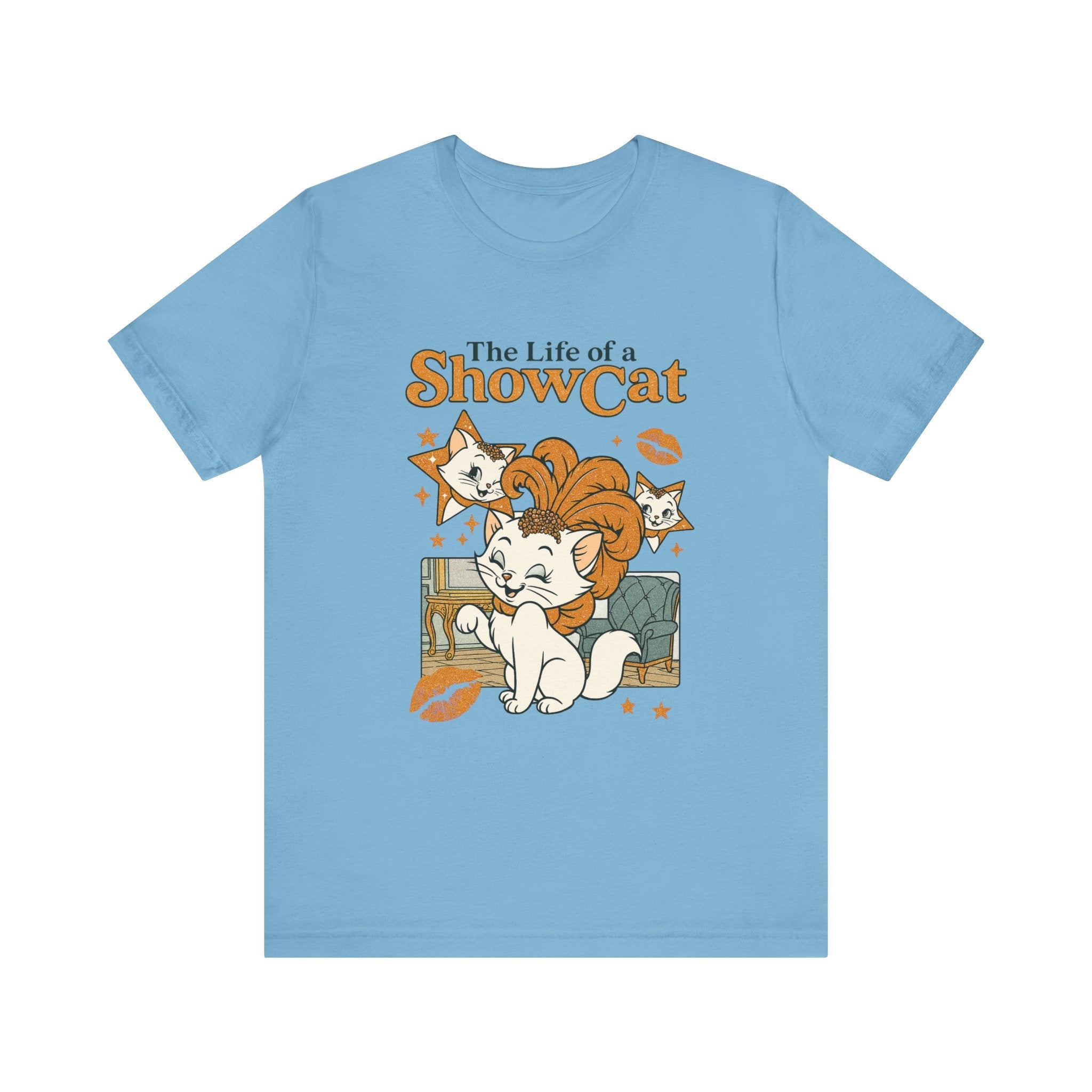 The Life of A ShowCat Shirt, Showgirl Shirt, Cat Tee by Printify