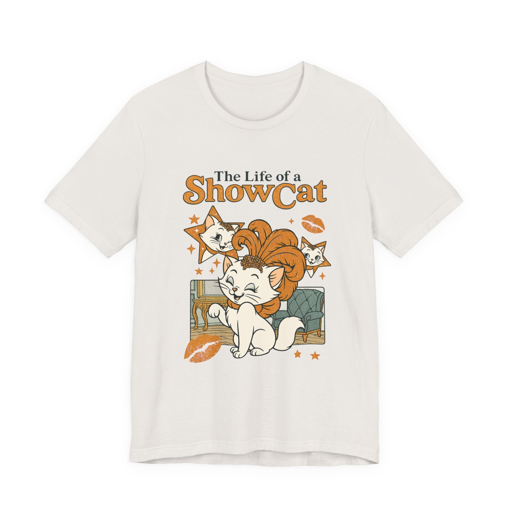 The Life of A ShowCat Shirt, Showgirl Shirt, Cat Tee by Printify