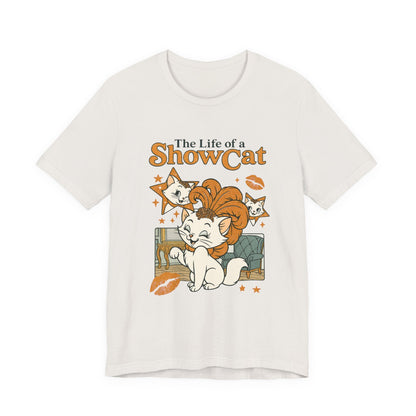 The Life of A ShowCat Shirt, Showgirl Shirt, Cat Tee - Popbydesign