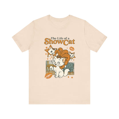The Life of A ShowCat Shirt, Showgirl Shirt, Cat Tee - Popbydesign