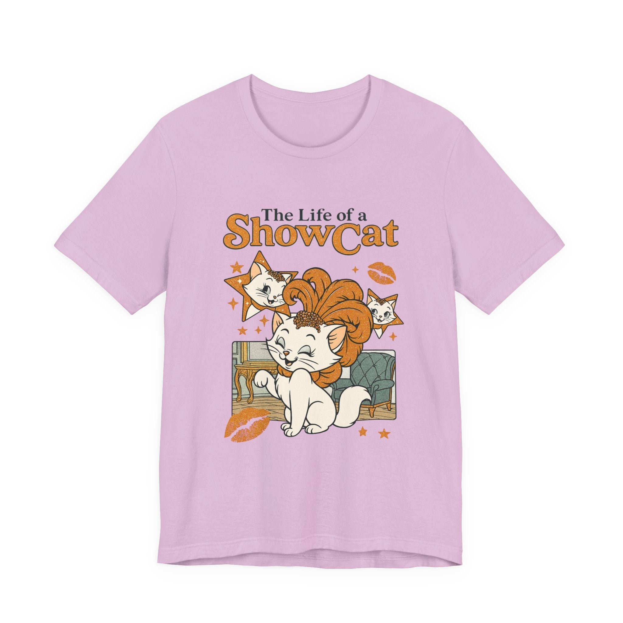 The Life of A ShowCat Shirt, Showgirl Shirt, Cat Tee by Printify