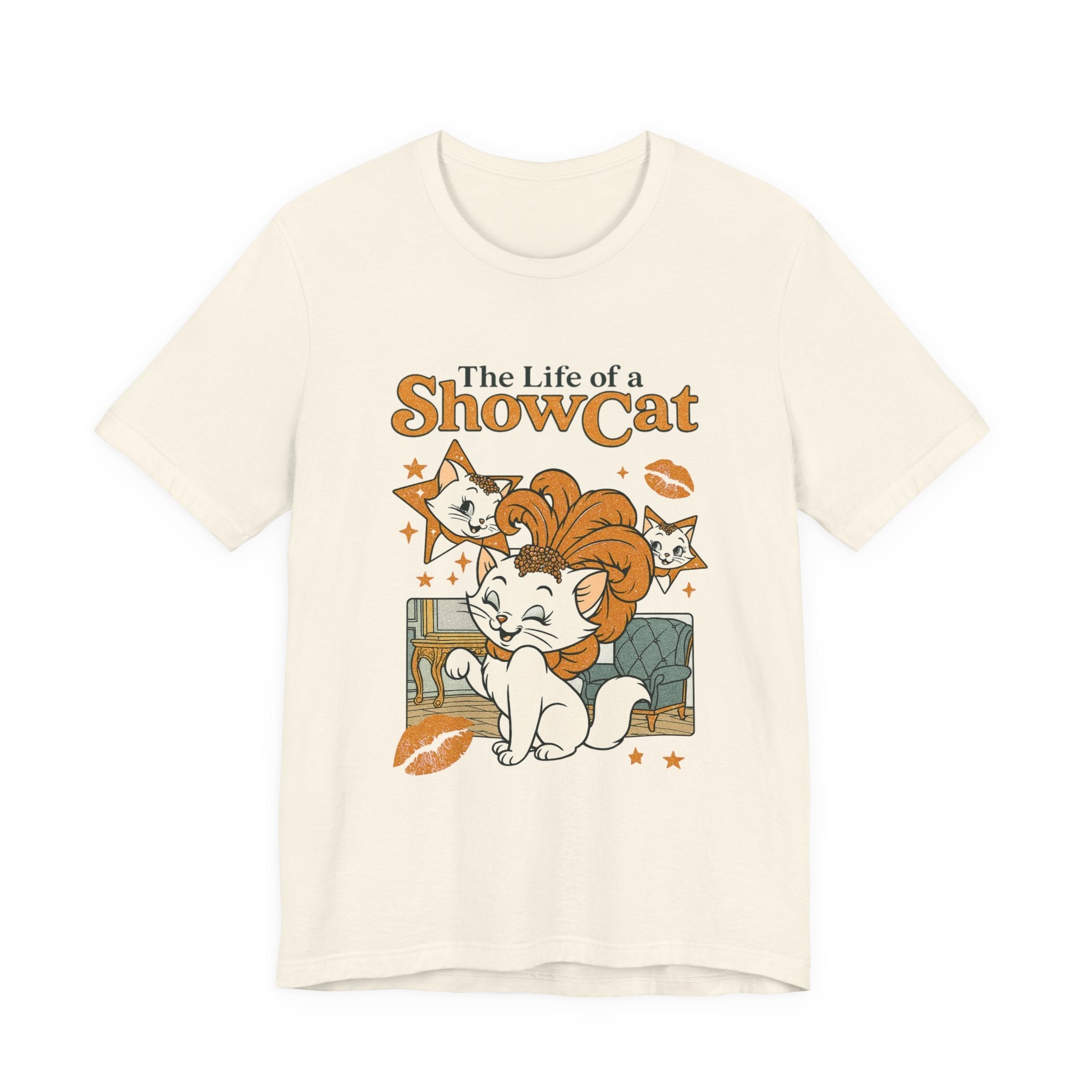 The Life of A ShowCat Shirt, Showgirl Shirt, Cat Tee by Printify