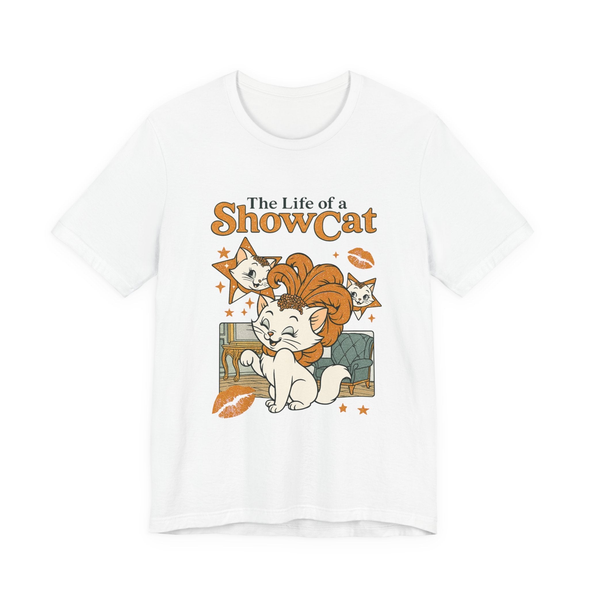 The Life of A ShowCat Shirt, Showgirl Shirt, Cat Tee by Printify
