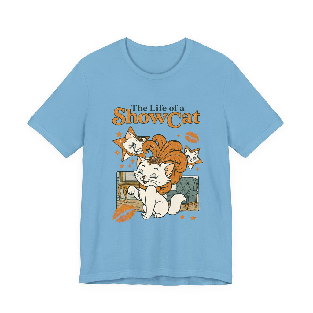 The Life of A ShowCat Shirt, Showgirl Shirt, Cat Tee by Printify