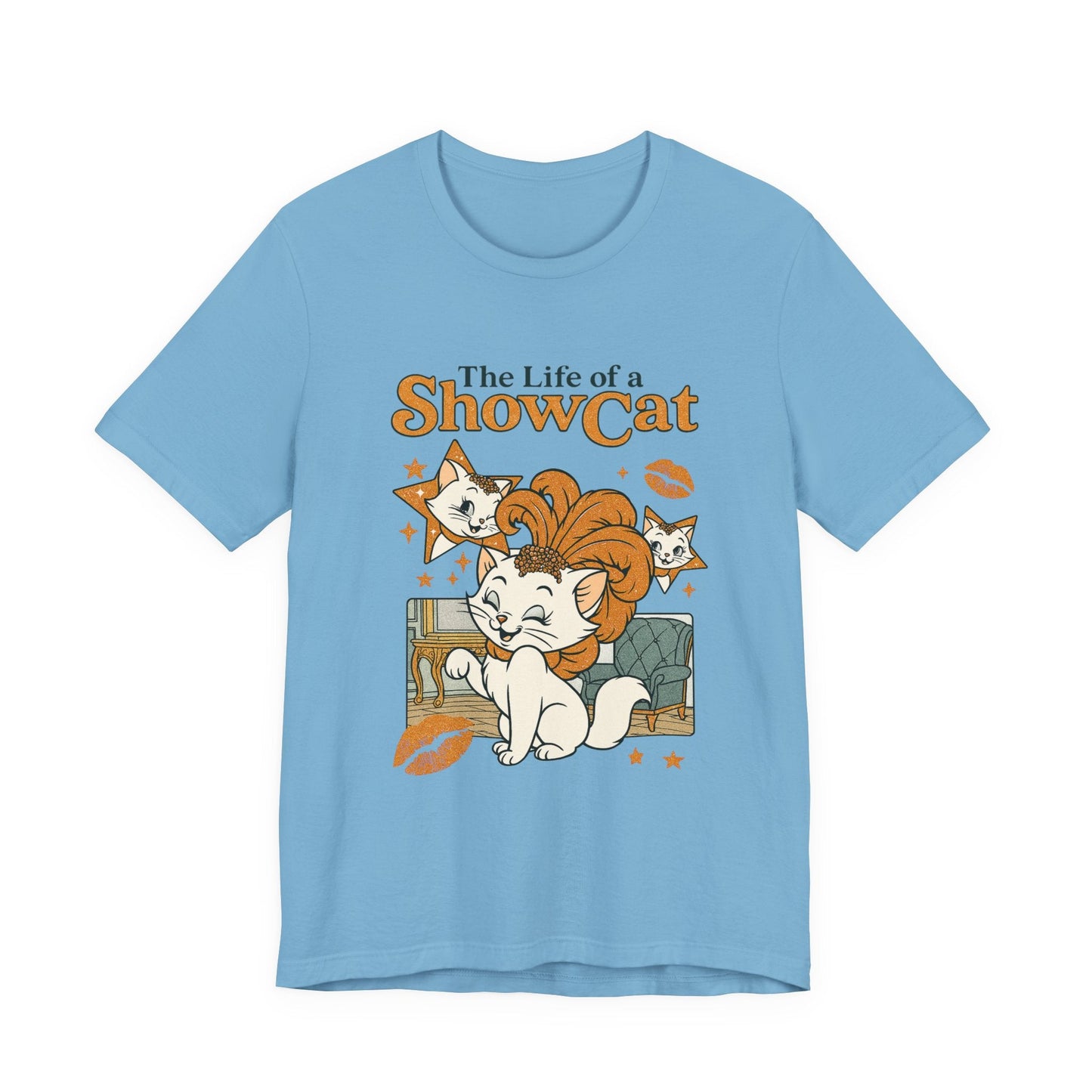 The Life of A ShowCat Shirt, Showgirl Shirt, Cat Tee - Popbydesign