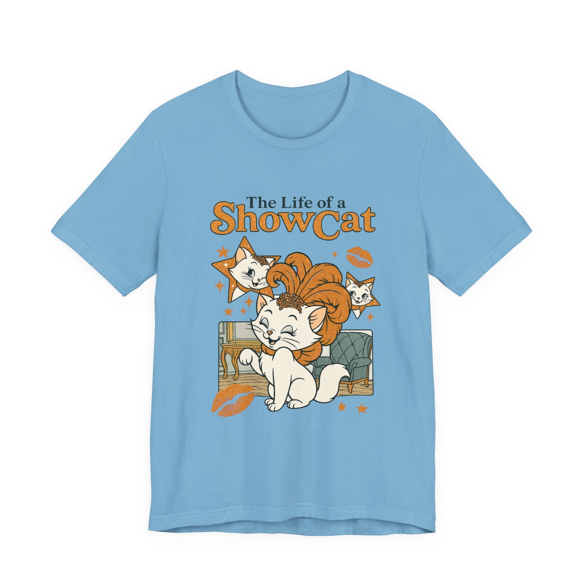 The Life of A ShowCat Shirt, Showgirl Shirt, Cat Tee by Printify