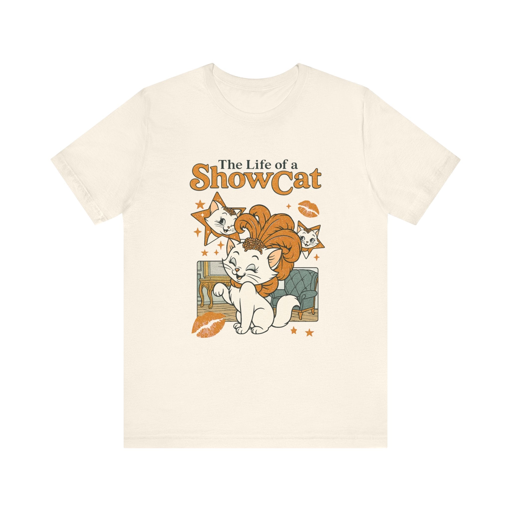 The Life of A ShowCat Shirt, Showgirl Shirt, Cat Tee by Printify