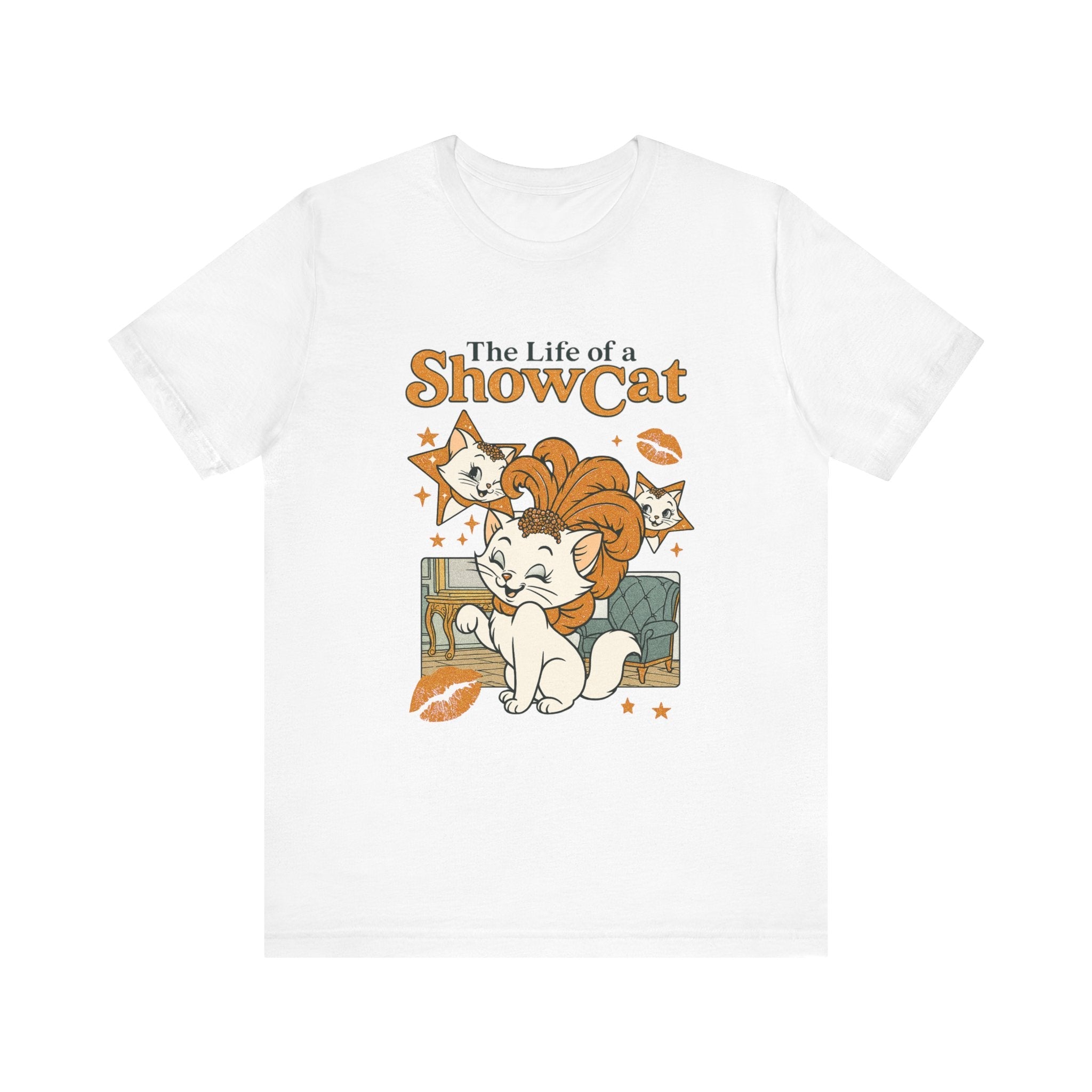 The Life of A ShowCat Shirt, Showgirl Shirt, Cat Tee by Printify
