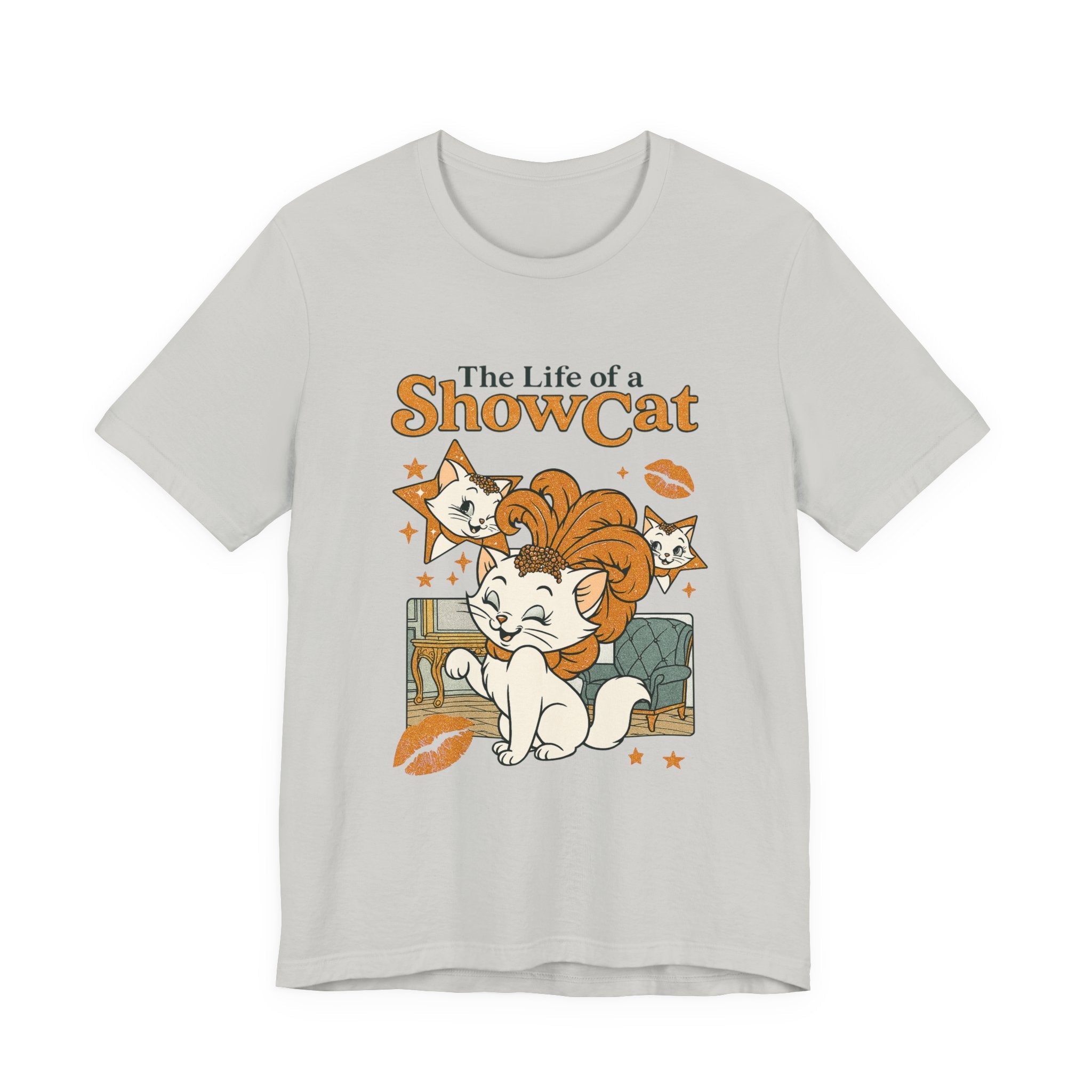 The Life of A ShowCat Shirt, Showgirl Shirt, Cat Tee by Printify