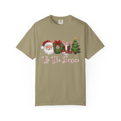 Tis the Season, Retro Christmas, Santa Claus Watercolor Christmas - Popbydesign