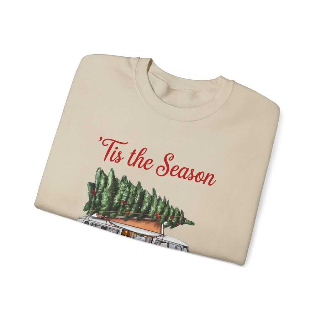 Tis the season Sweatshirt, Christmas Holiday Sweatshirt by PopCultureByDesign36