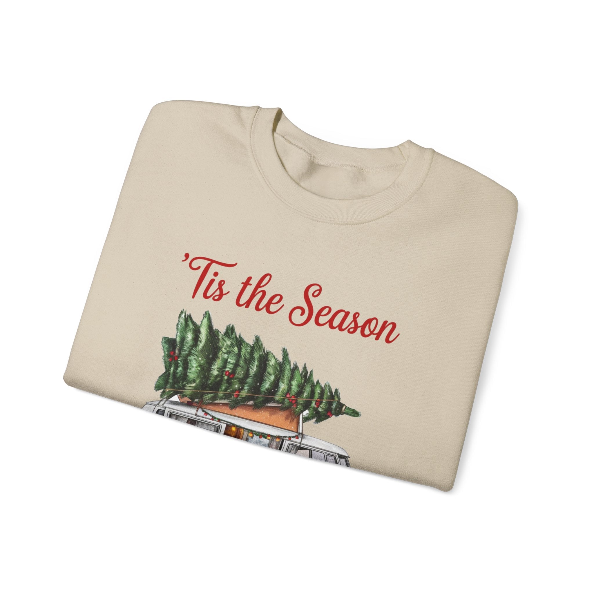 Tis the season Sweatshirt, Christmas Holiday Sweatshirt by PopCultureByDesign36
