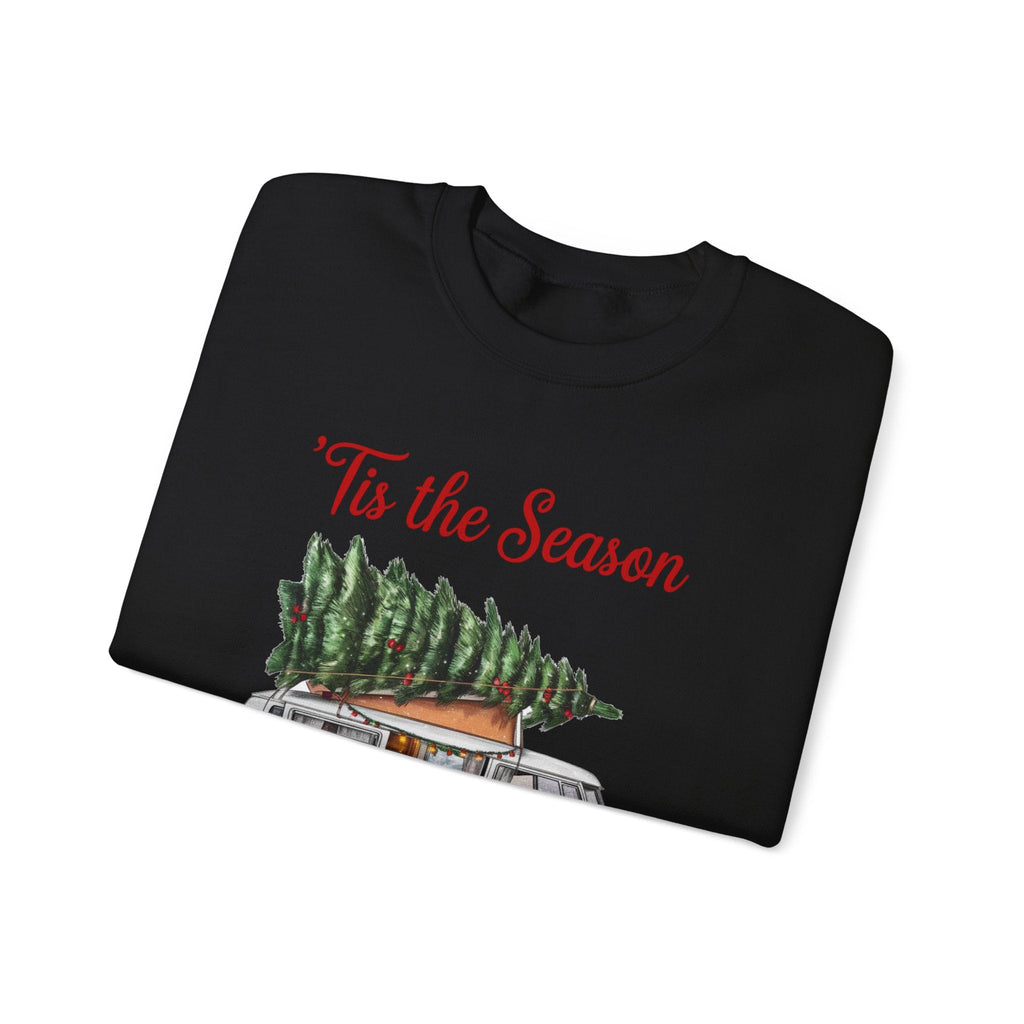 Tis the season Sweatshirt, Christmas Holiday Sweatshirt by PopCultureByDesign36