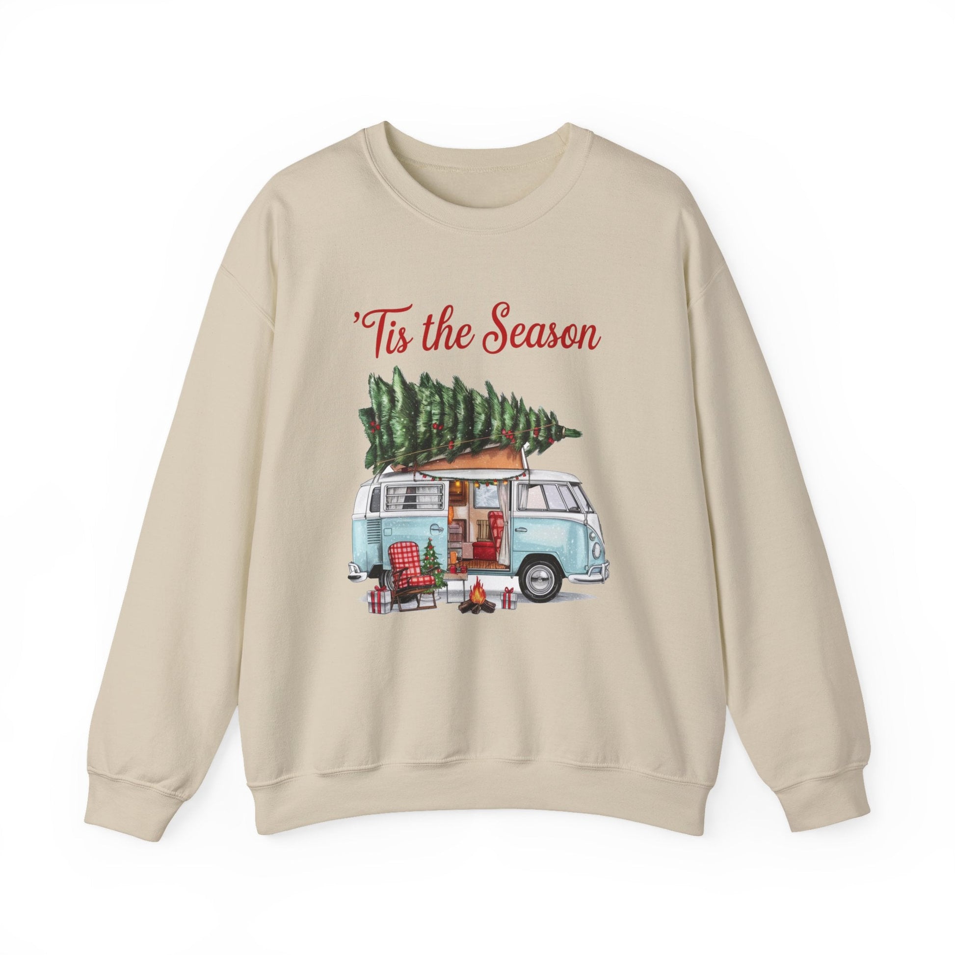 Tis the season Sweatshirt, Christmas Holiday Sweatshirt - Popbydesign