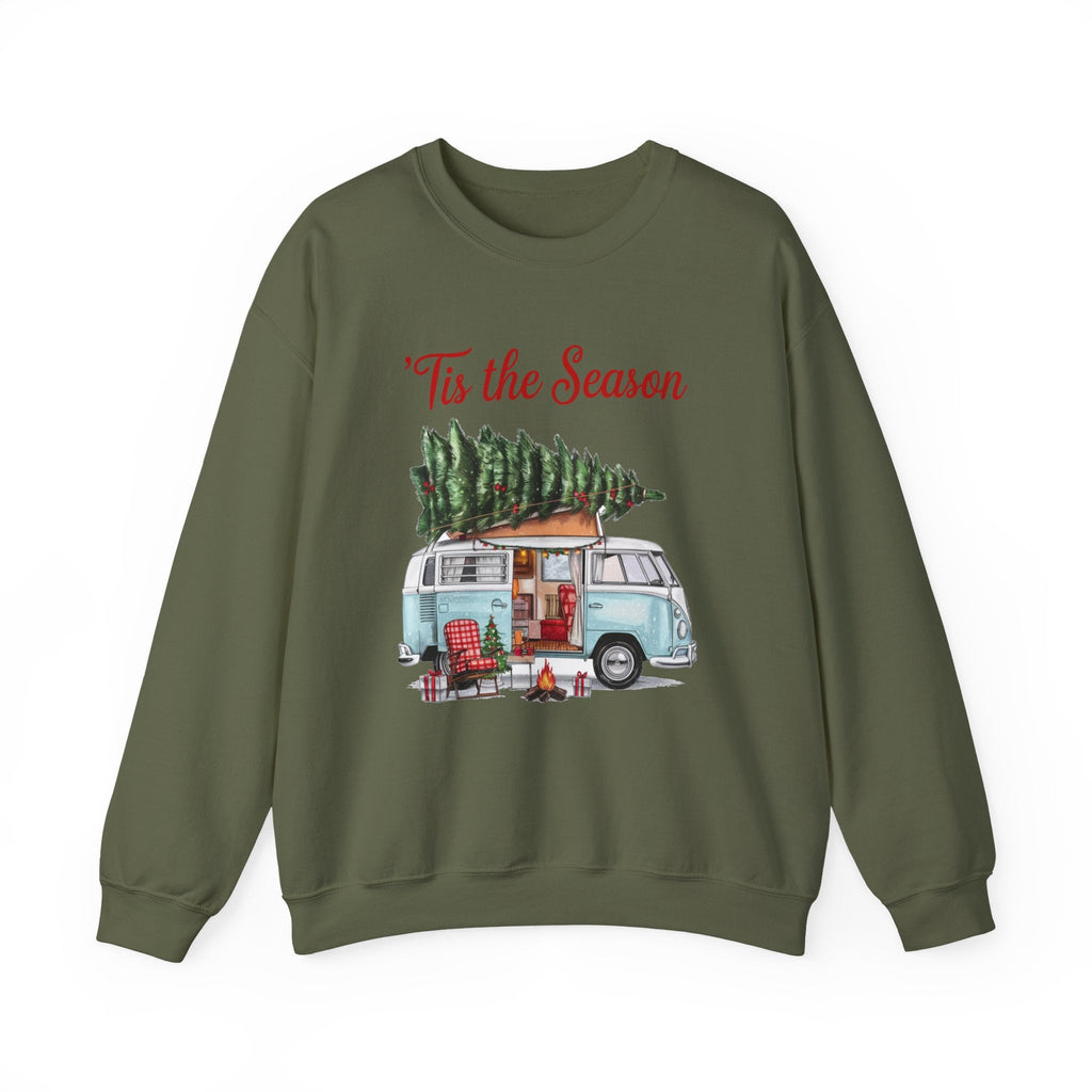 Tis the season Sweatshirt, Christmas Holiday Sweatshirt by PopCultureByDesign36