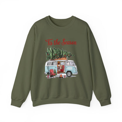 Tis the season Sweatshirt, Christmas Holiday Sweatshirt - Popbydesign
