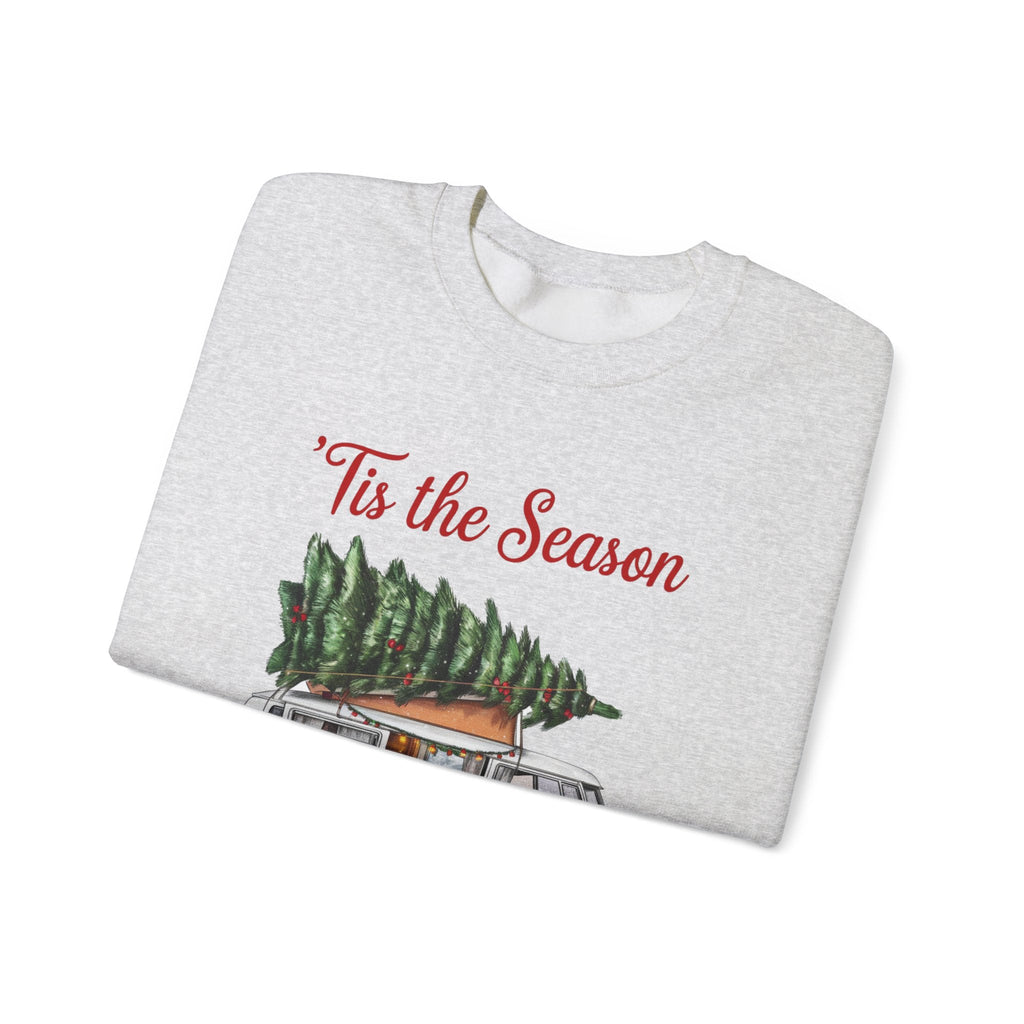 Tis the season Sweatshirt, Christmas Holiday Sweatshirt by PopCultureByDesign36