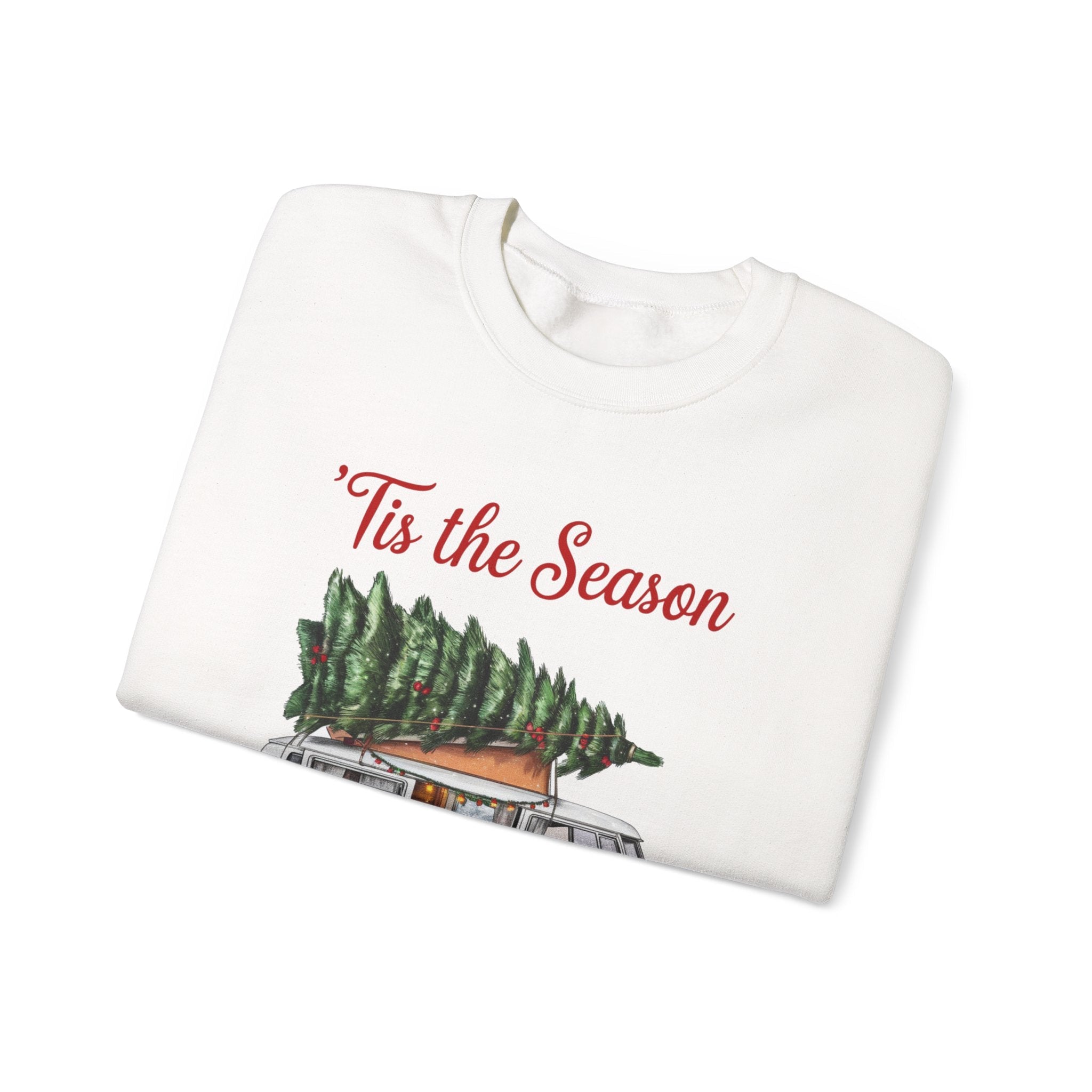 Tis the season Sweatshirt, Christmas Holiday Sweatshirt by PopCultureByDesign36