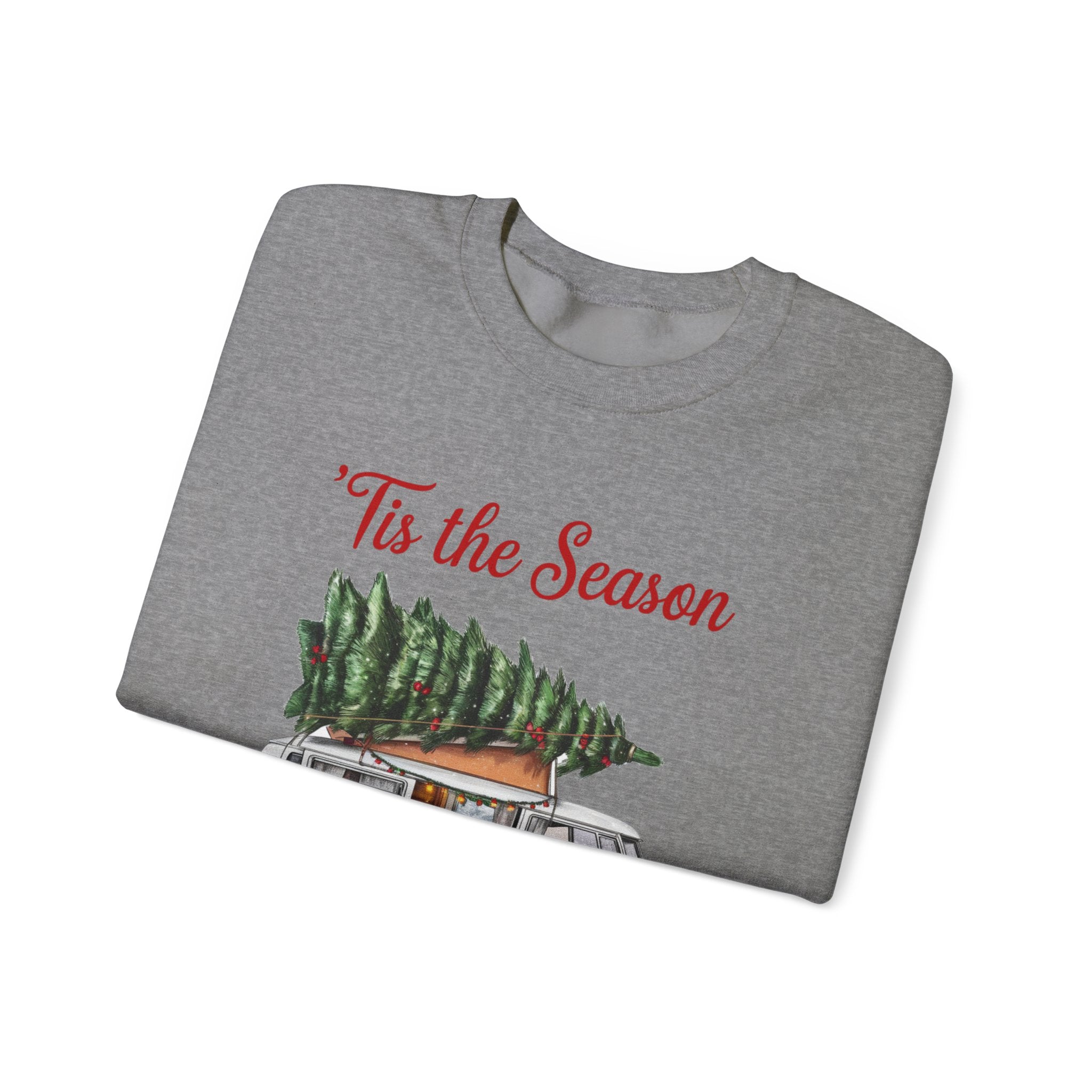 Tis the season Sweatshirt, Christmas Holiday Sweatshirt by PopCultureByDesign36