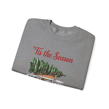 Tis the season Sweatshirt, Christmas Holiday Sweatshirt - Popbydesign