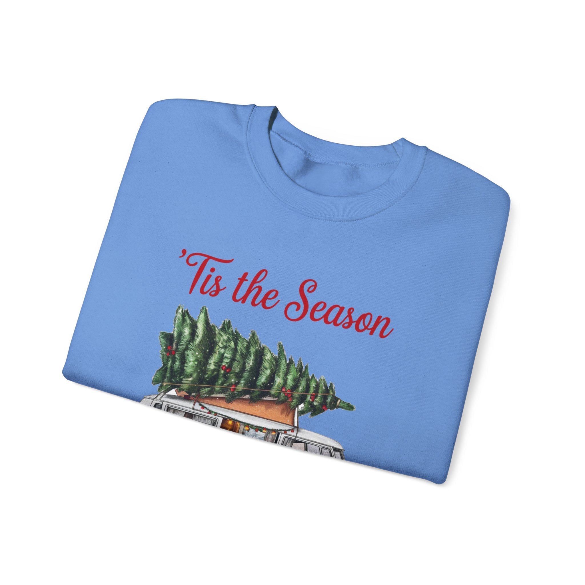 Tis the season Sweatshirt, Christmas Holiday Sweatshirt by PopCultureByDesign36