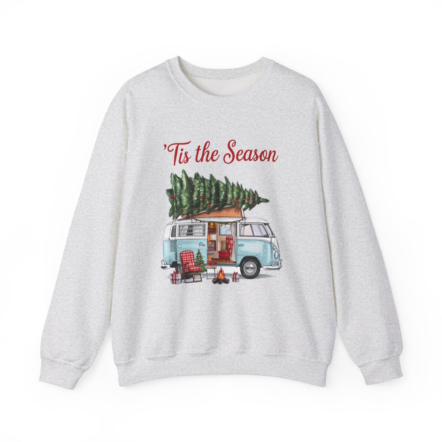 Tis the season Sweatshirt, Christmas Holiday Sweatshirt - Popbydesign